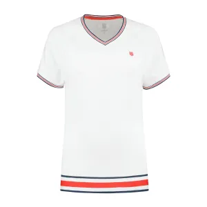 194228-100 | WOMENS HERITAGE SPORT TEE | WHITE