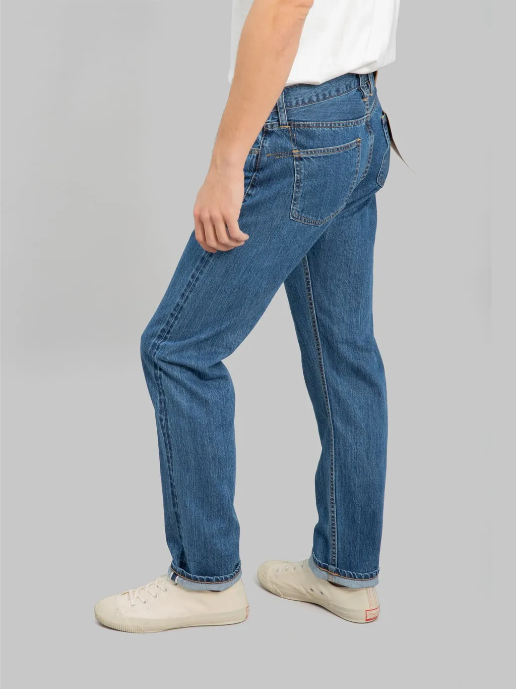 3sixteen CT-101xs Stonewashed Indigo Selvedge Classic Tapered Jeans (2024 Version)