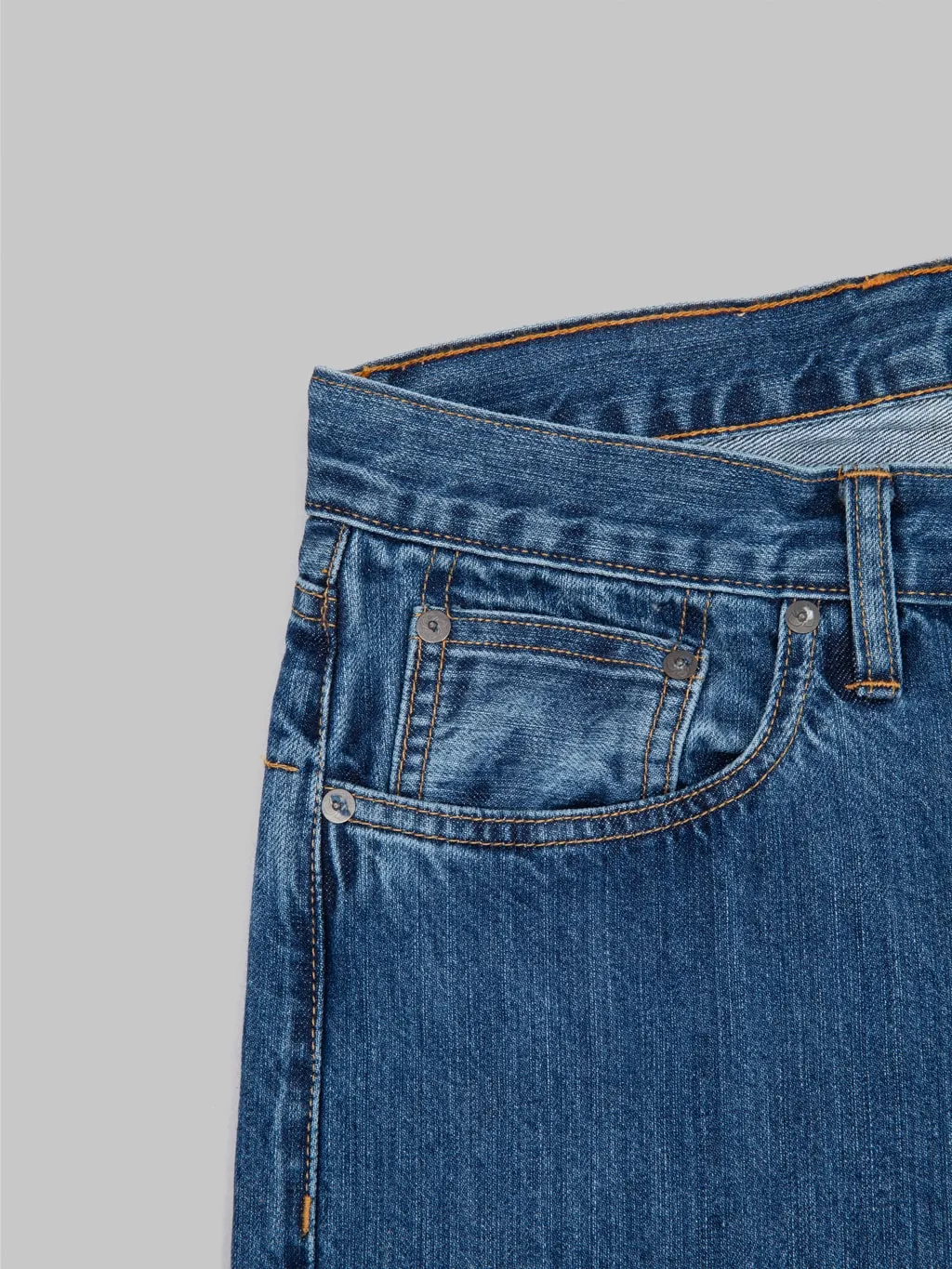 3sixteen CT-101xs Stonewashed Indigo Selvedge Classic Tapered Jeans (2024 Version)