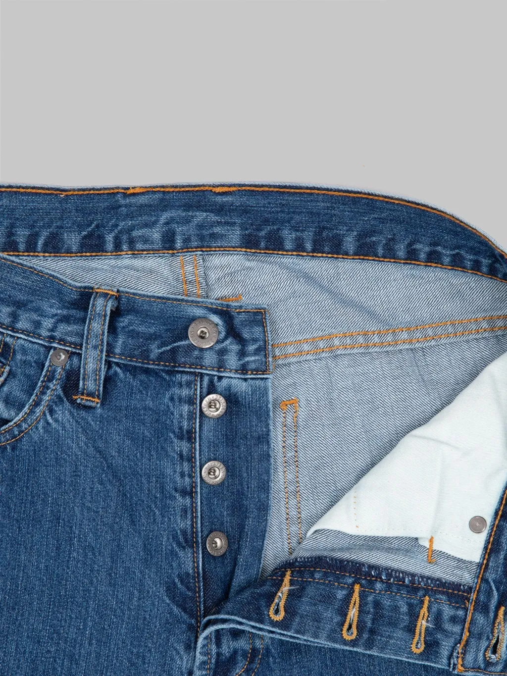 3sixteen CT-101xs Stonewashed Indigo Selvedge Classic Tapered Jeans (2024 Version)