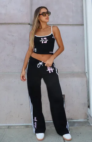 All Star Season Track Pants Black
