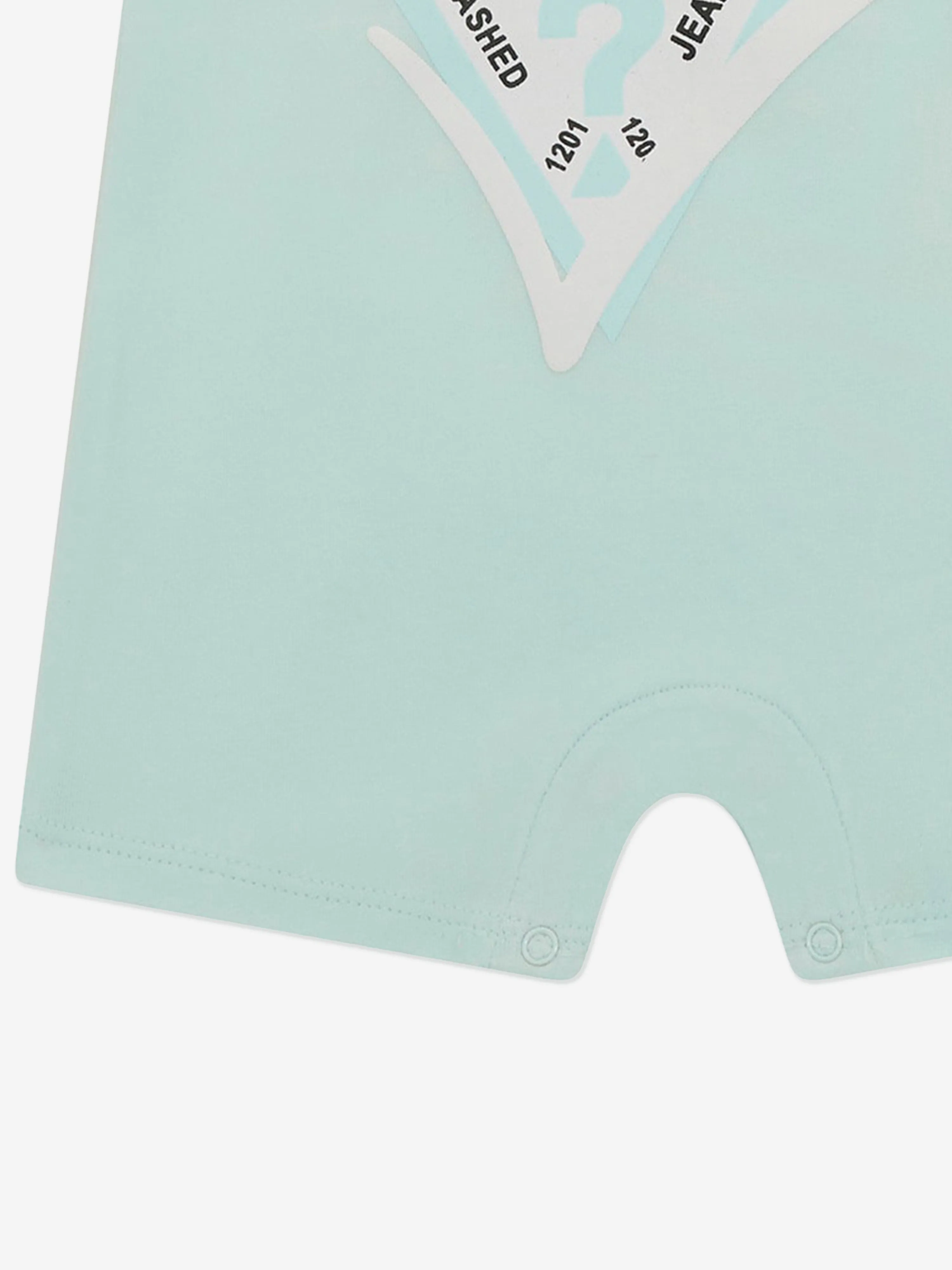 Baby Boys Logo Romper in Green
