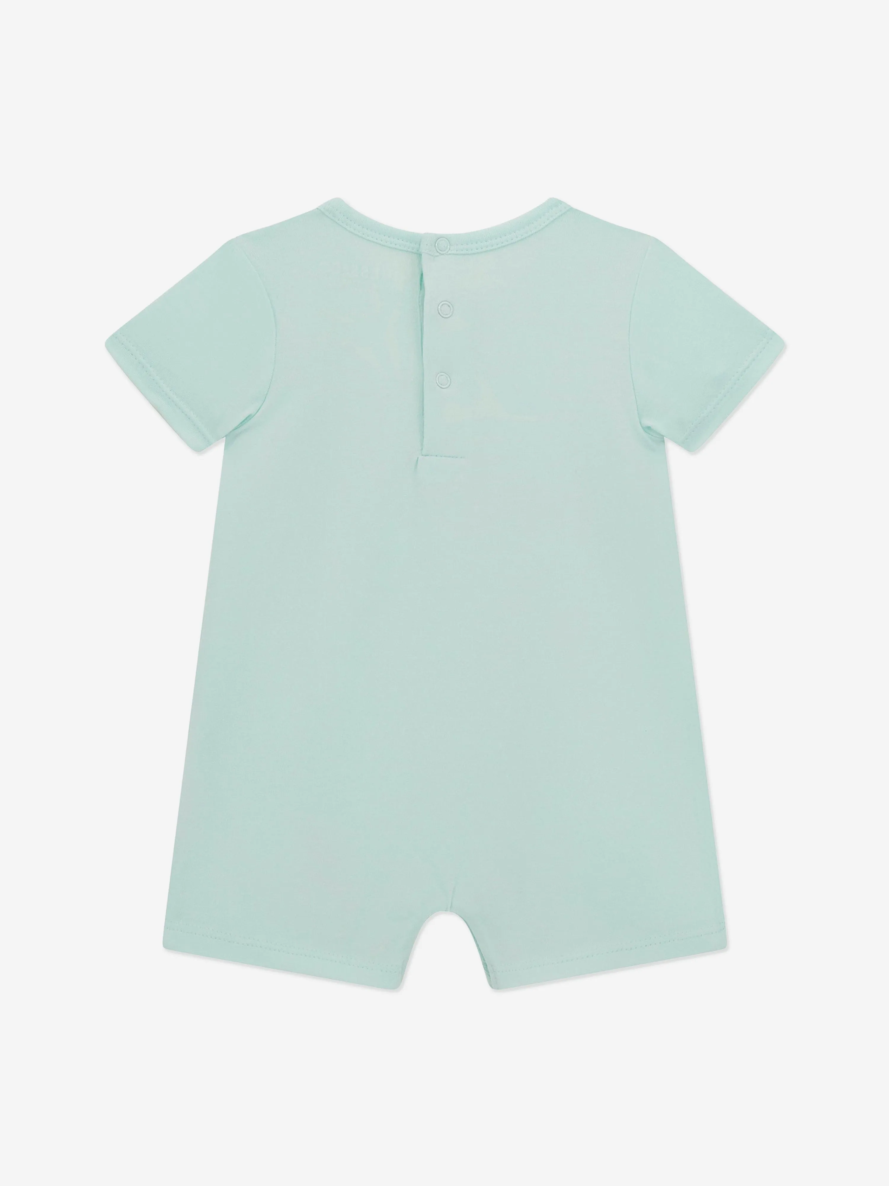 Baby Boys Logo Romper in Green