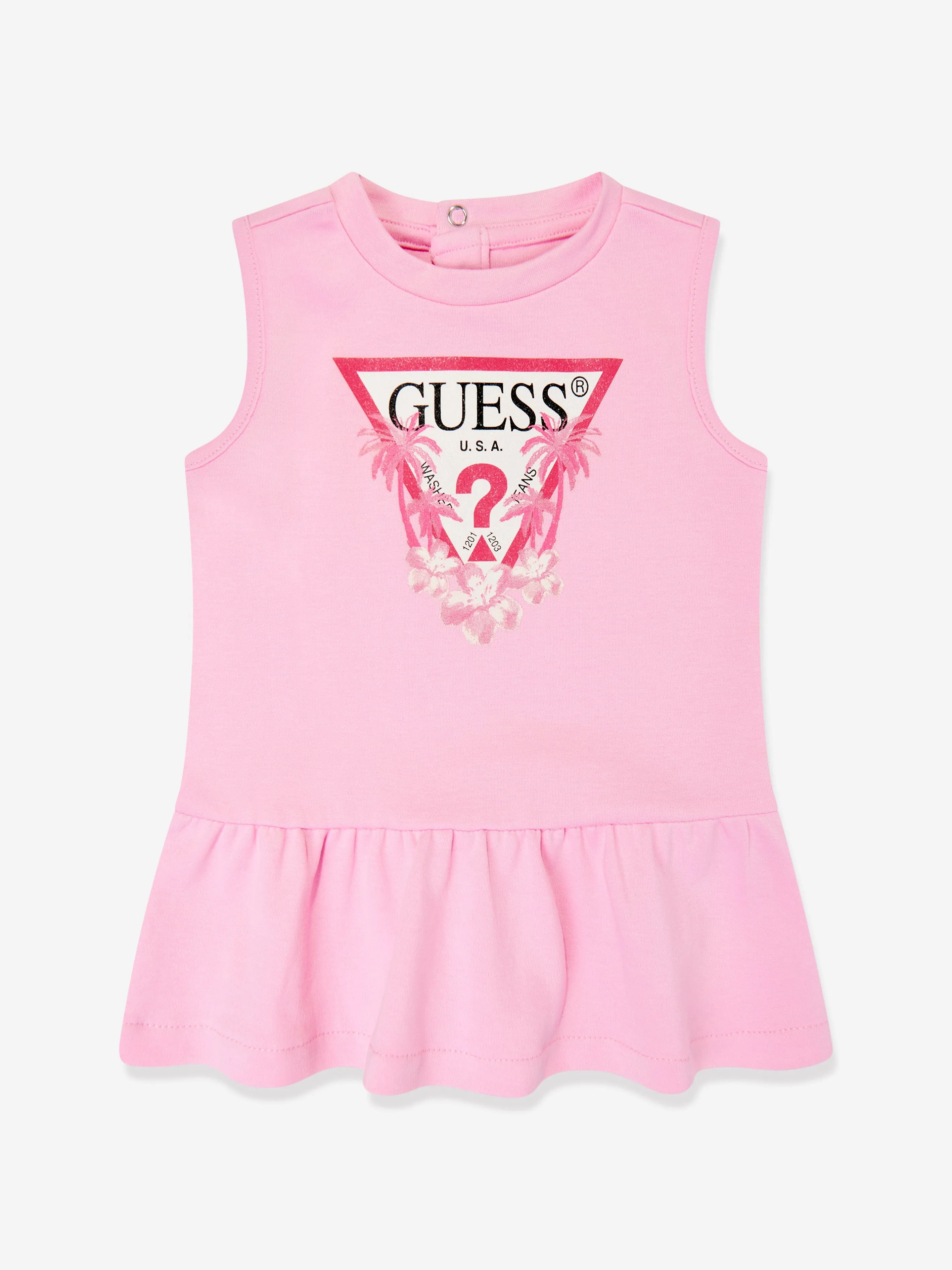 Baby Girls Dress with Knickers in Pink