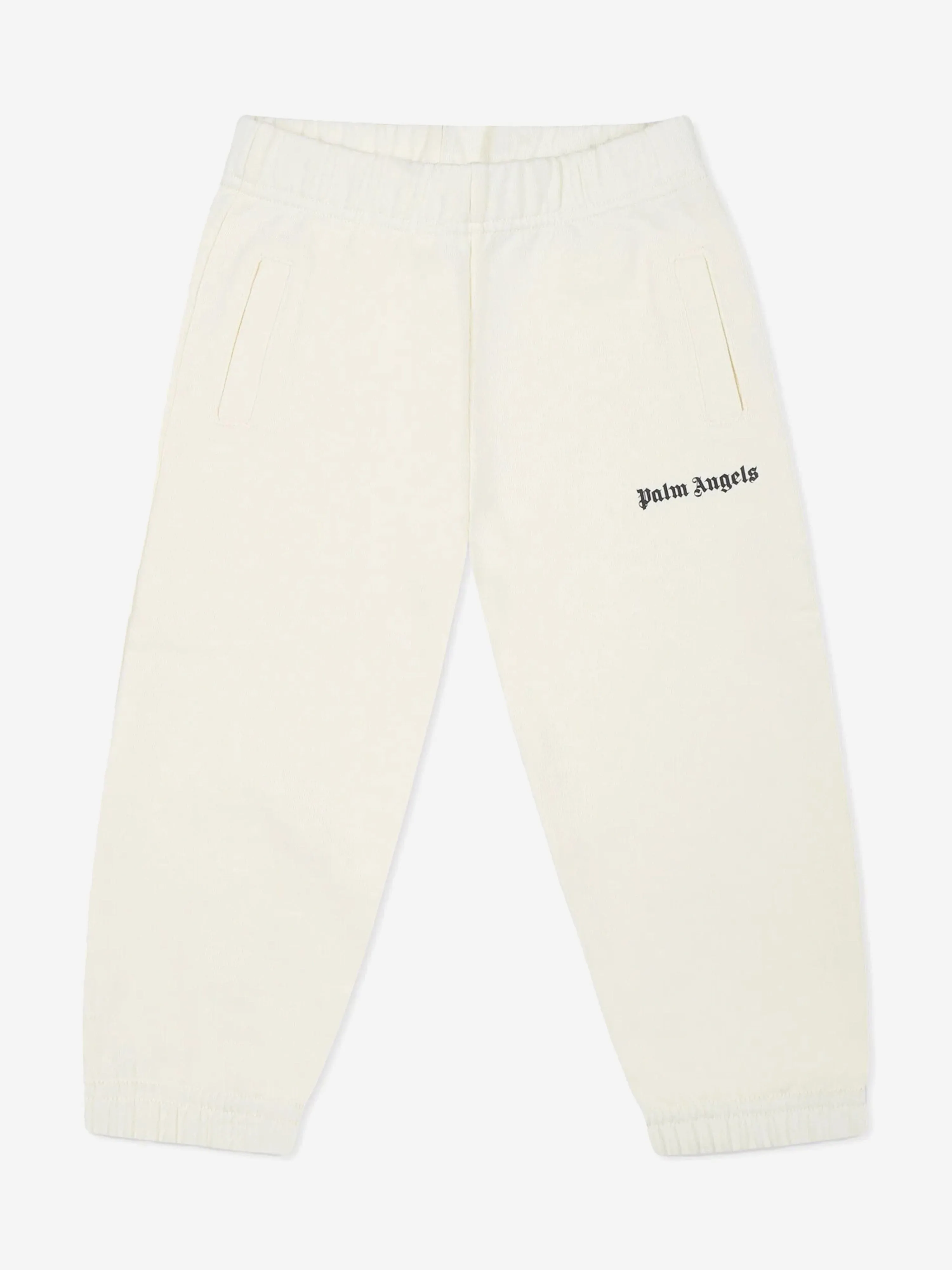 Baby Girls Logo Joggers in Ivory