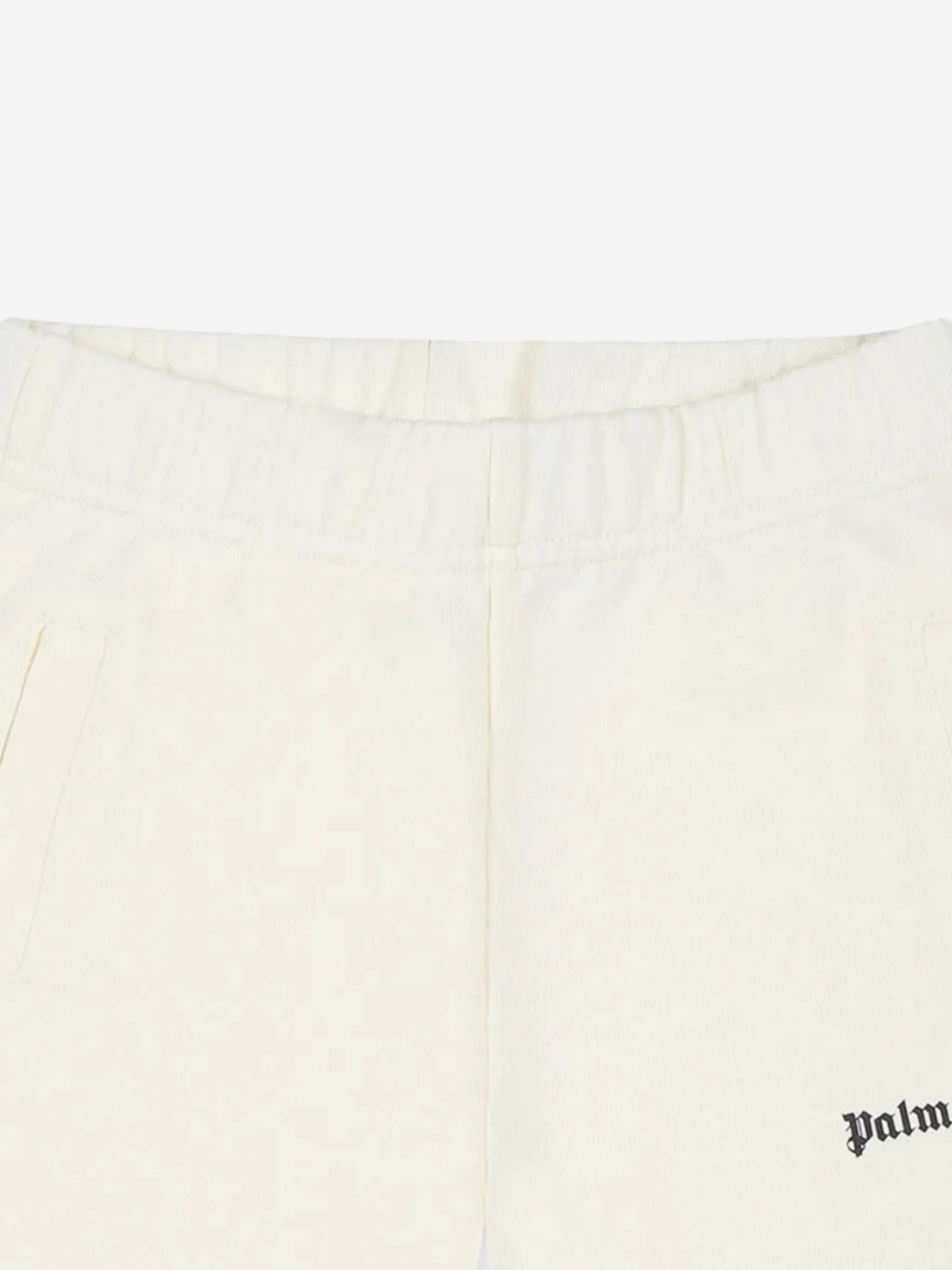Baby Girls Logo Joggers in Ivory