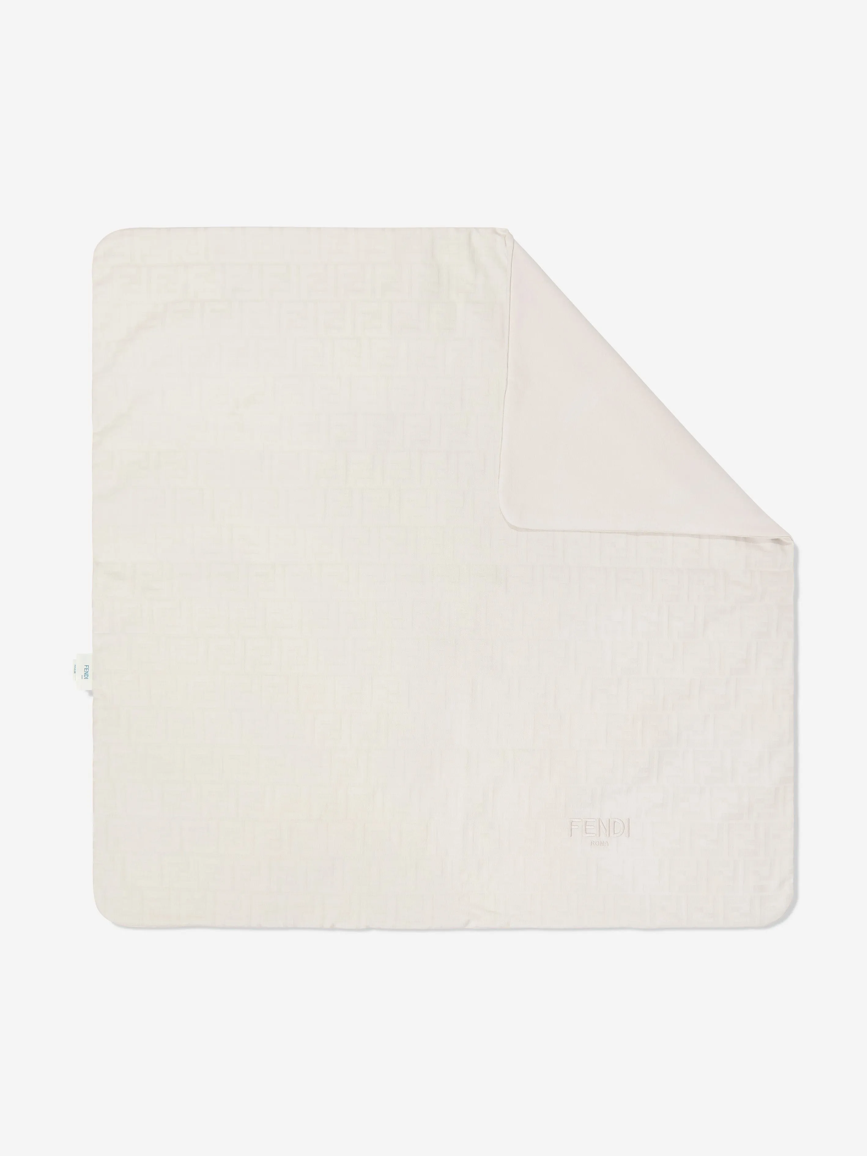 Baby Logo Blanket in Beige (80cm)