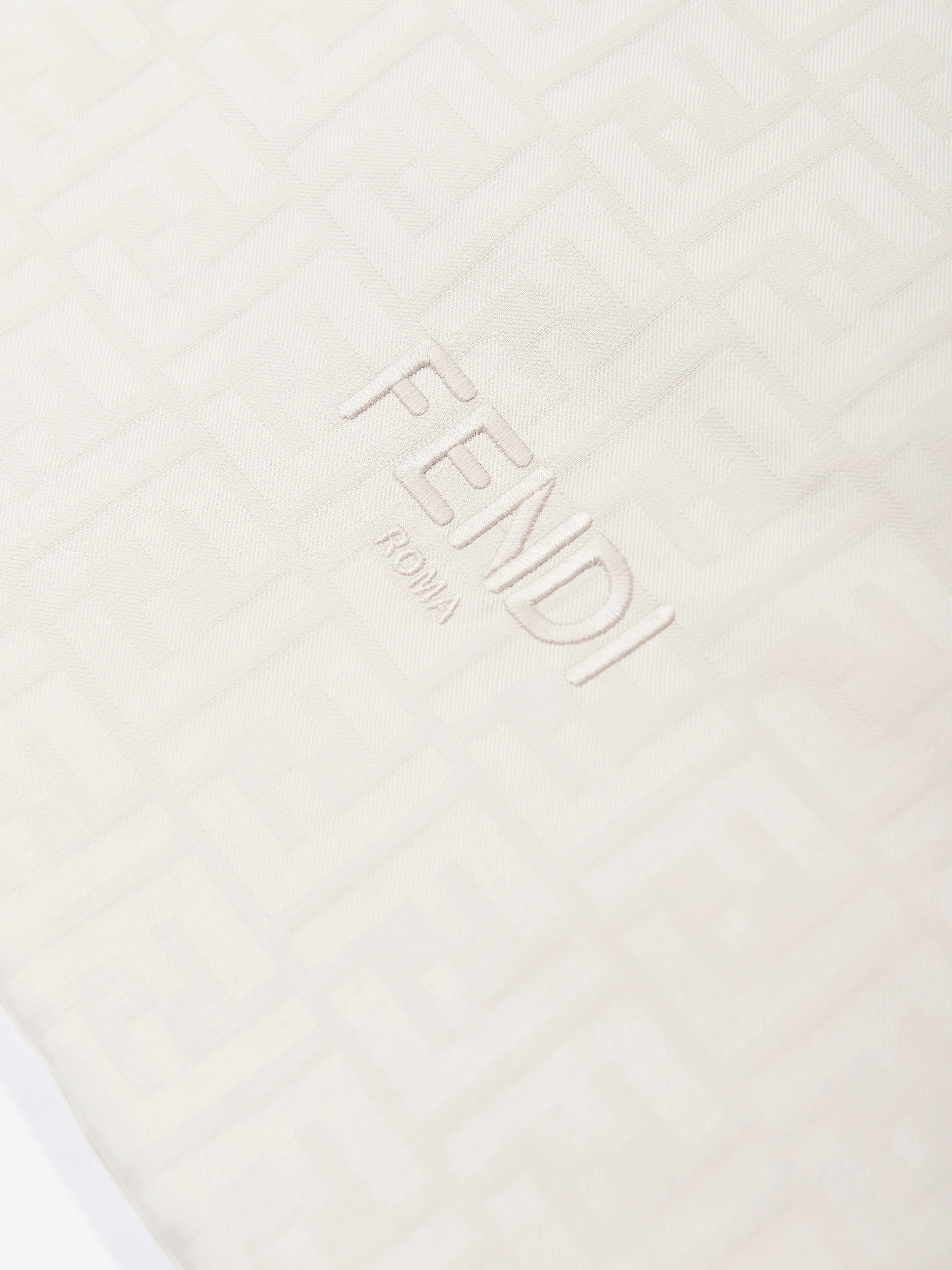 Baby Logo Blanket in Beige (80cm)