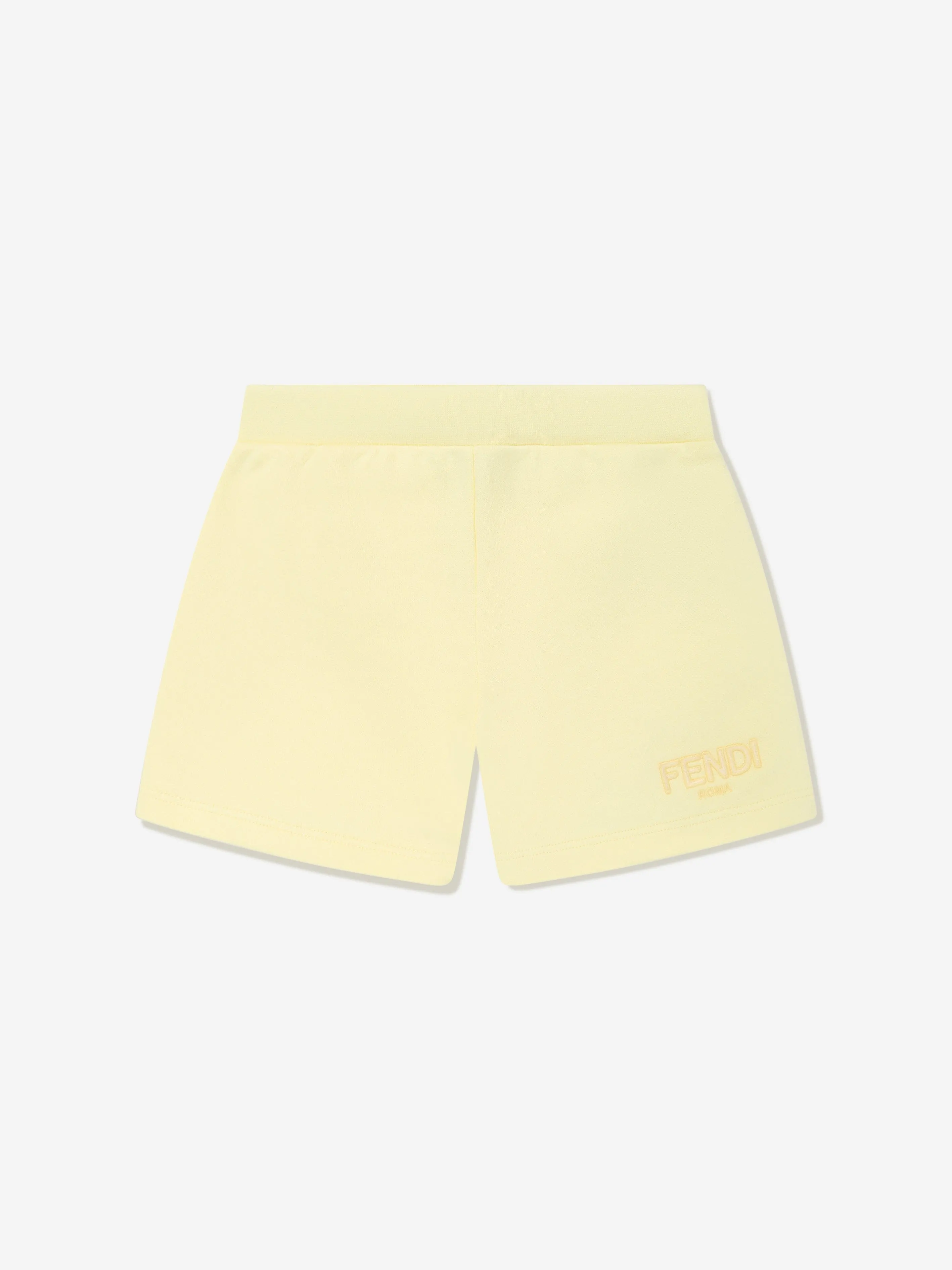 Baby Logo Shorts in Yellow