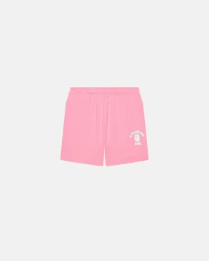 Bape College Sweat Shorts L Pink