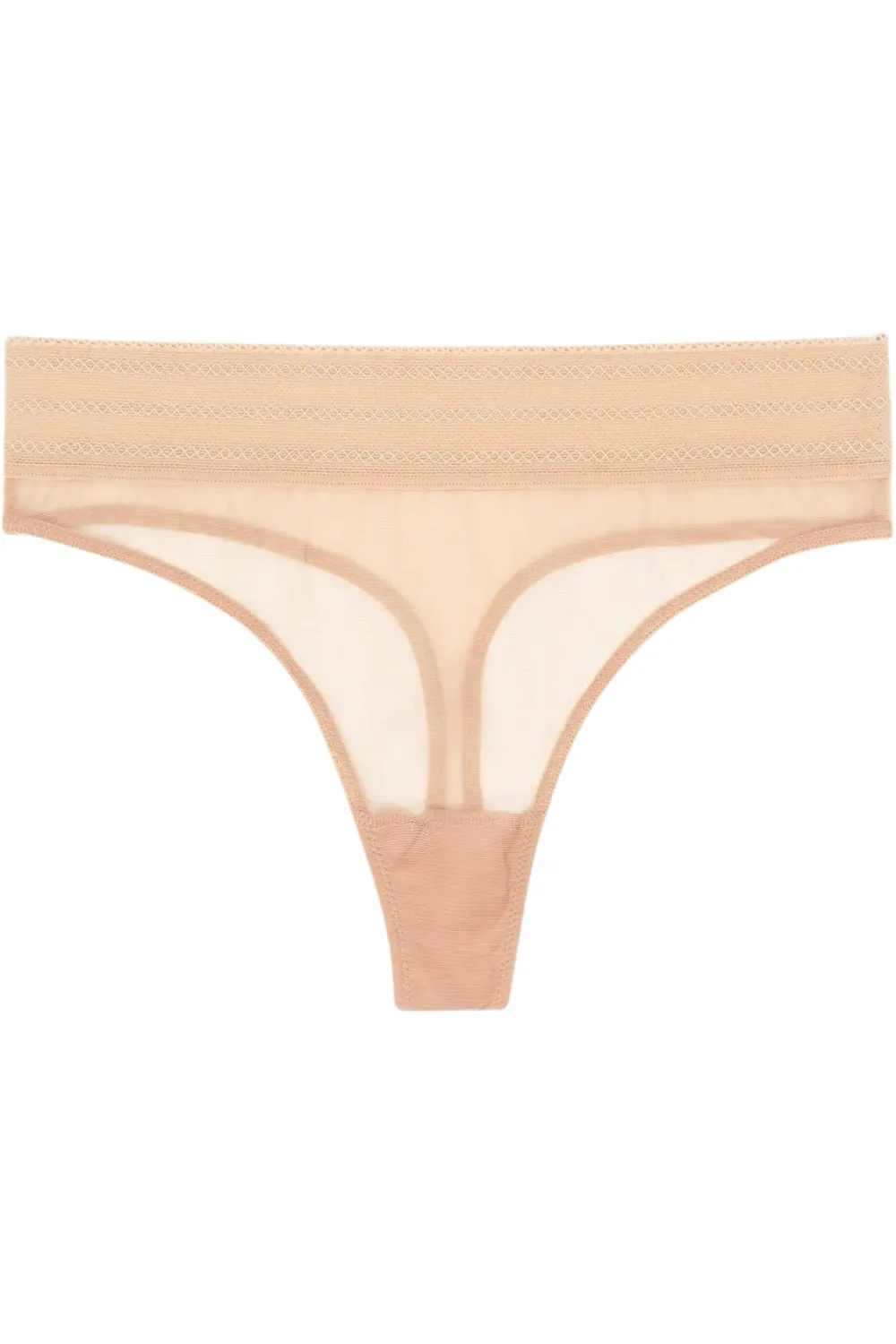 Bare Thong in Powder, Size XL (UK 16)
