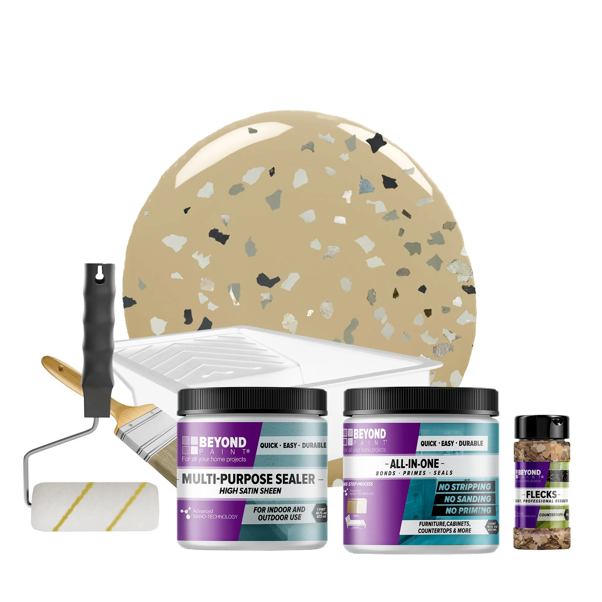 BEYOND PAINT® Smoked Gray Countertop Makeover Kit