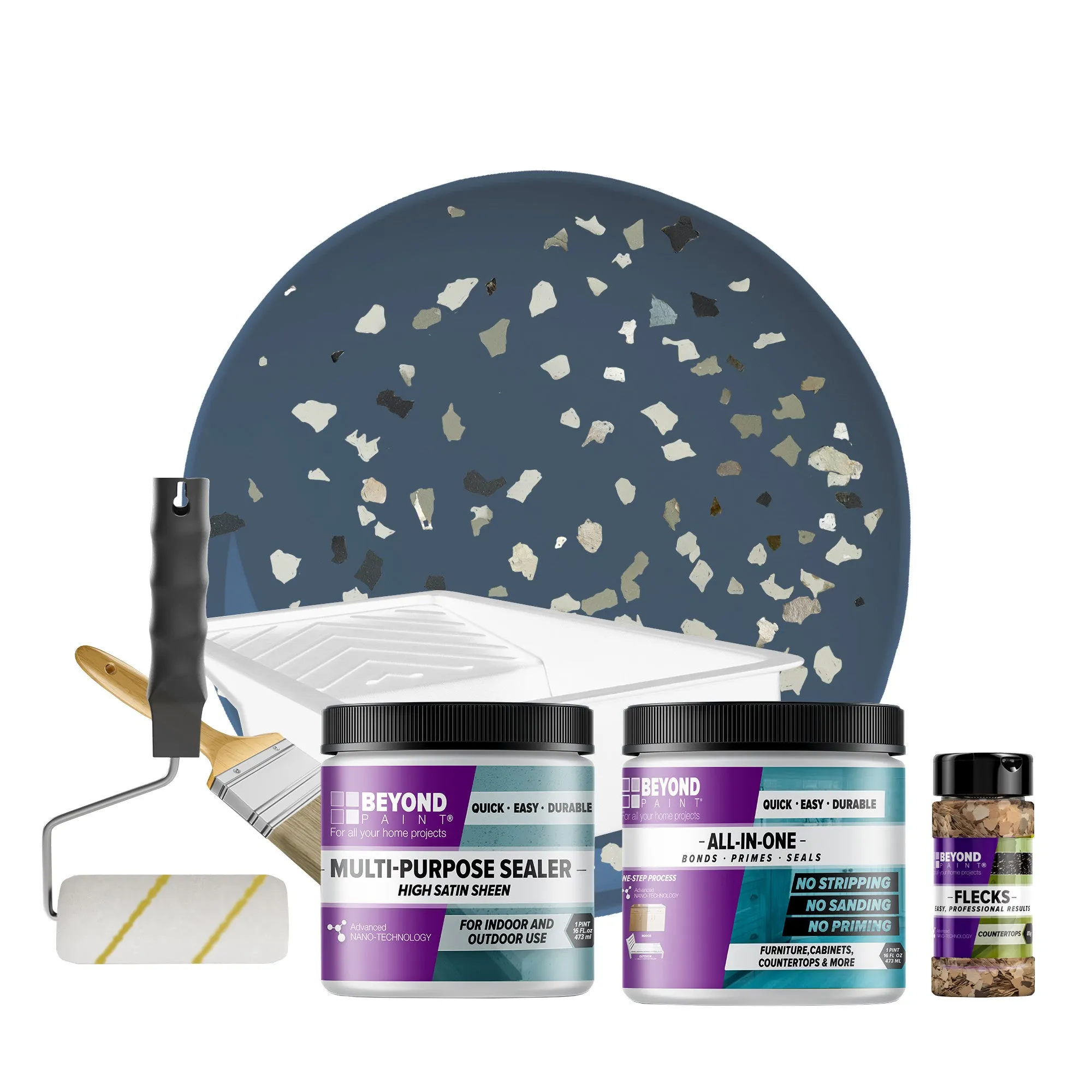 BEYOND PAINT® Smoked Gray Countertop Makeover Kit