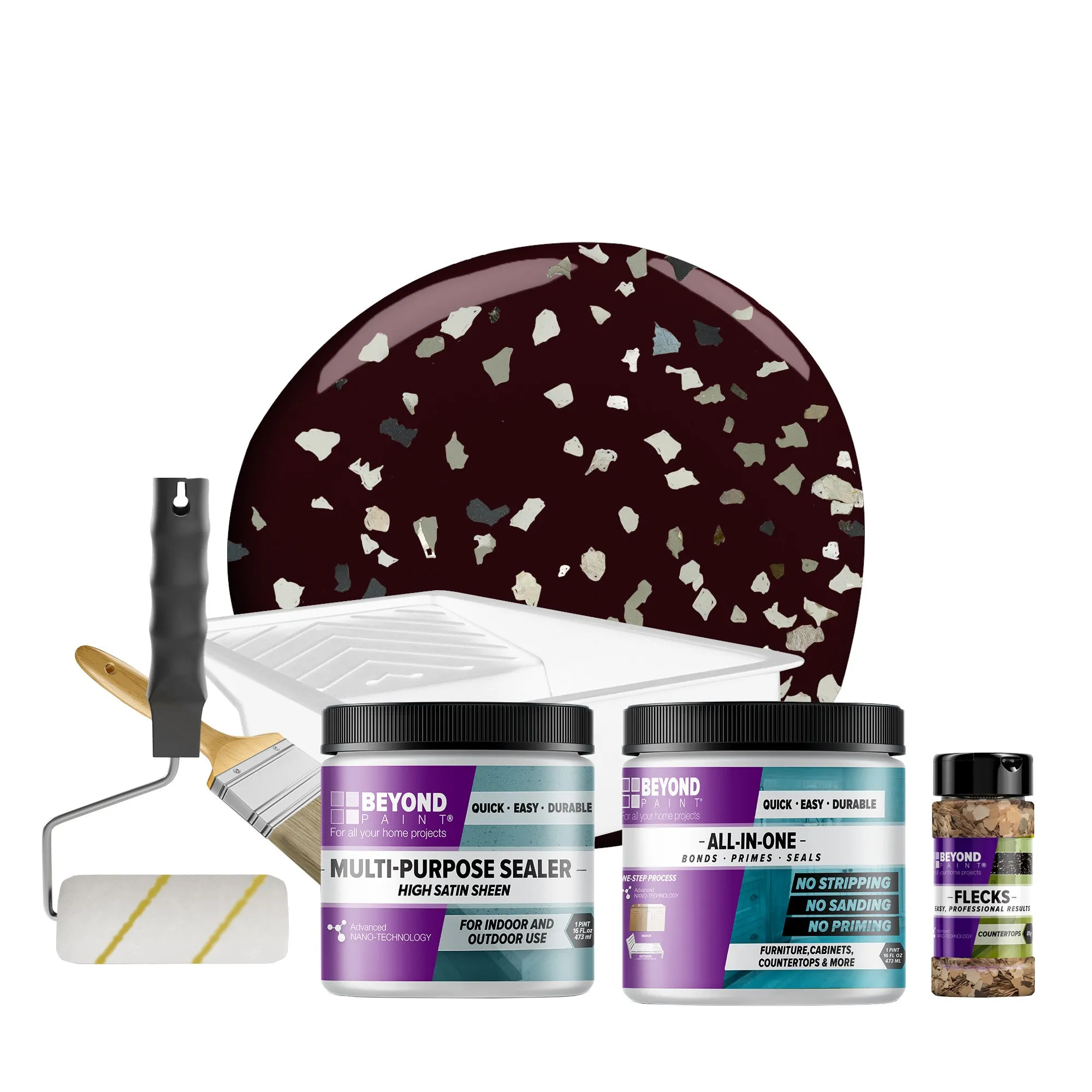 BEYOND PAINT® Smoked Gray Countertop Makeover Kit