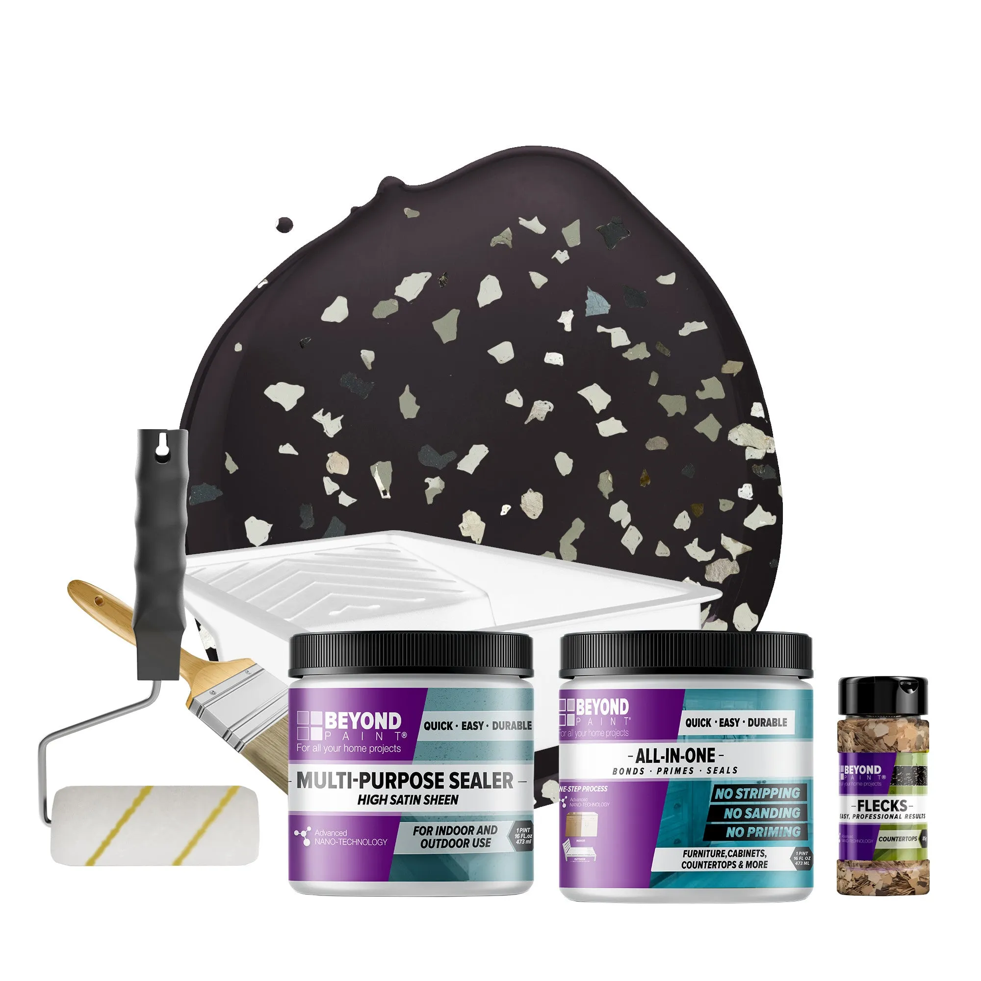BEYOND PAINT® Smoked Gray Countertop Makeover Kit