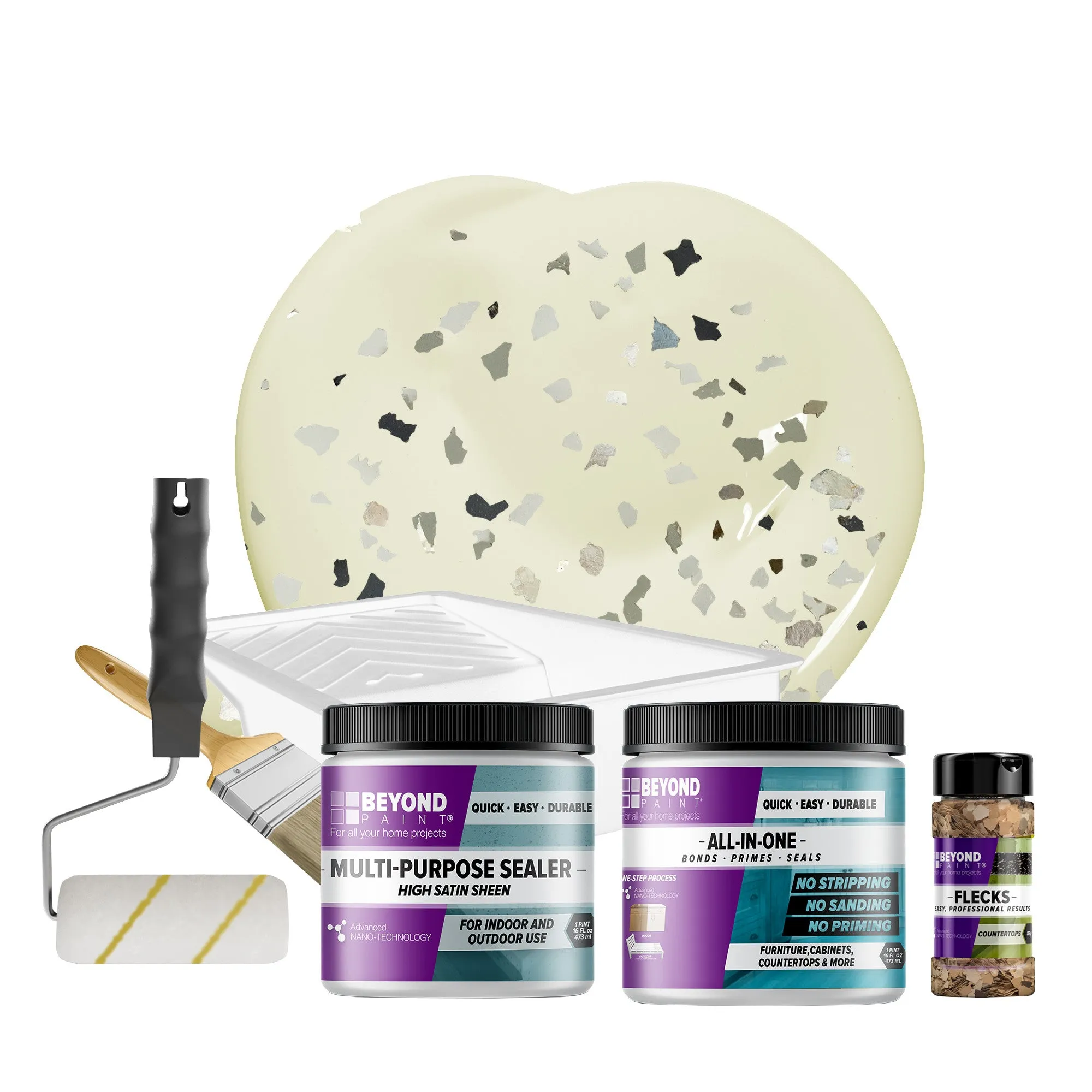 BEYOND PAINT® Smoked Gray Countertop Makeover Kit