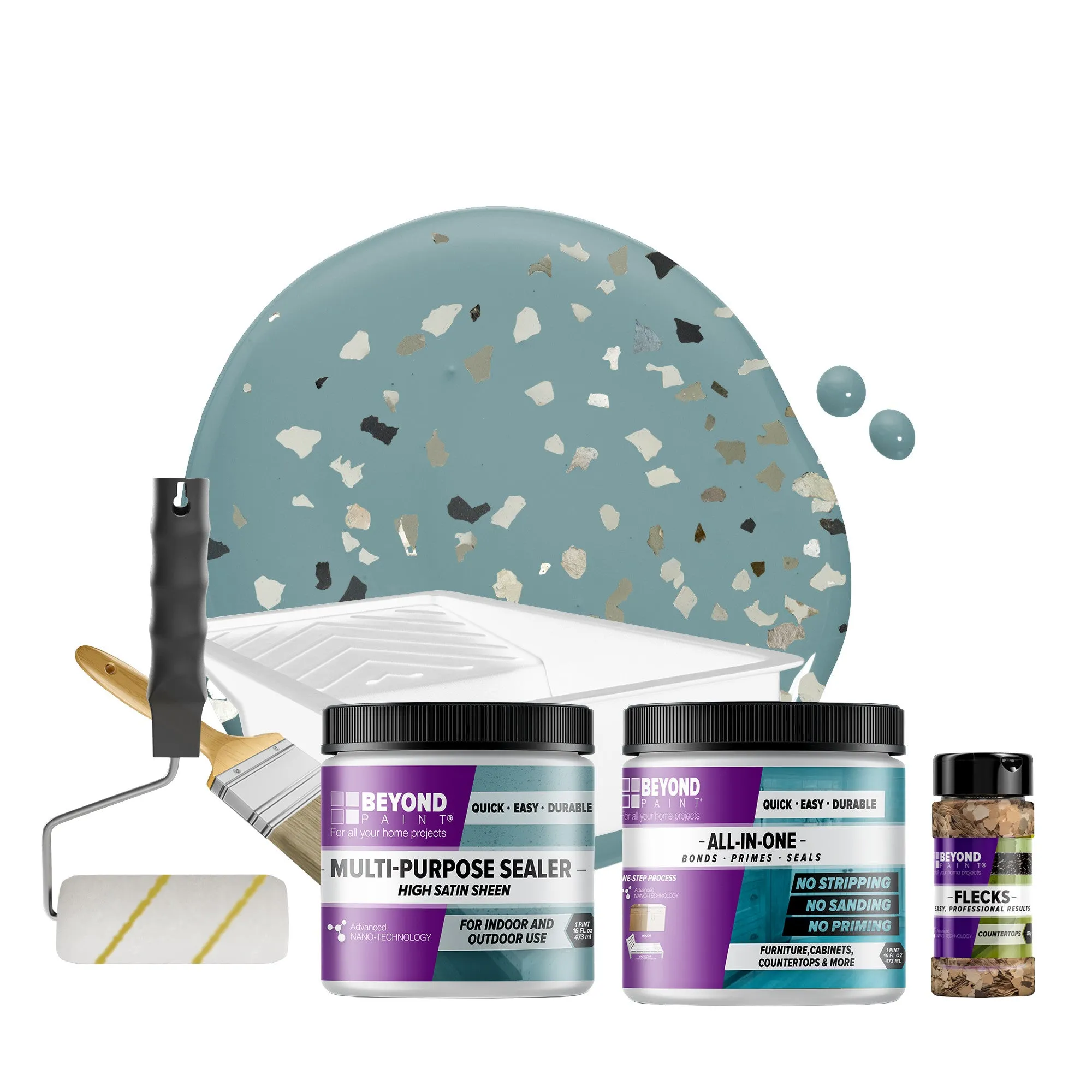 BEYOND PAINT® Smoked Gray Countertop Makeover Kit
