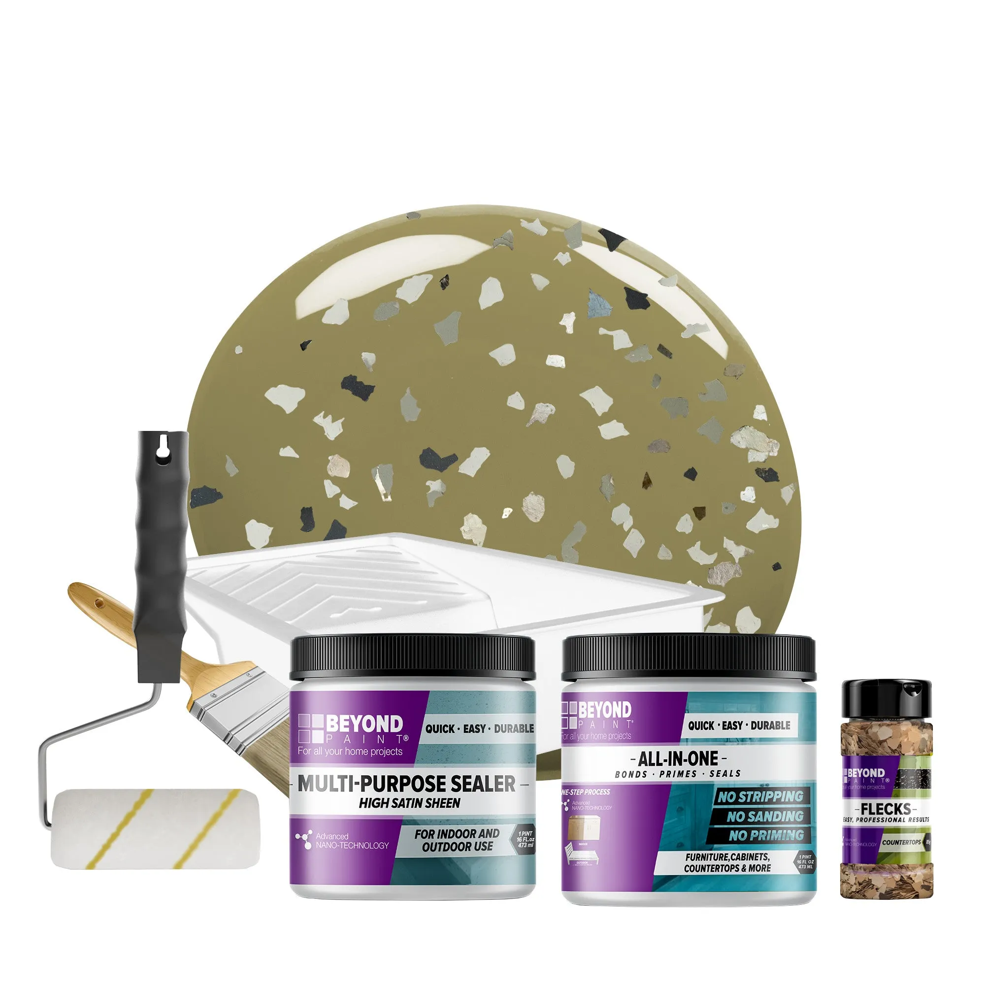 BEYOND PAINT® Smoked Gray Countertop Makeover Kit