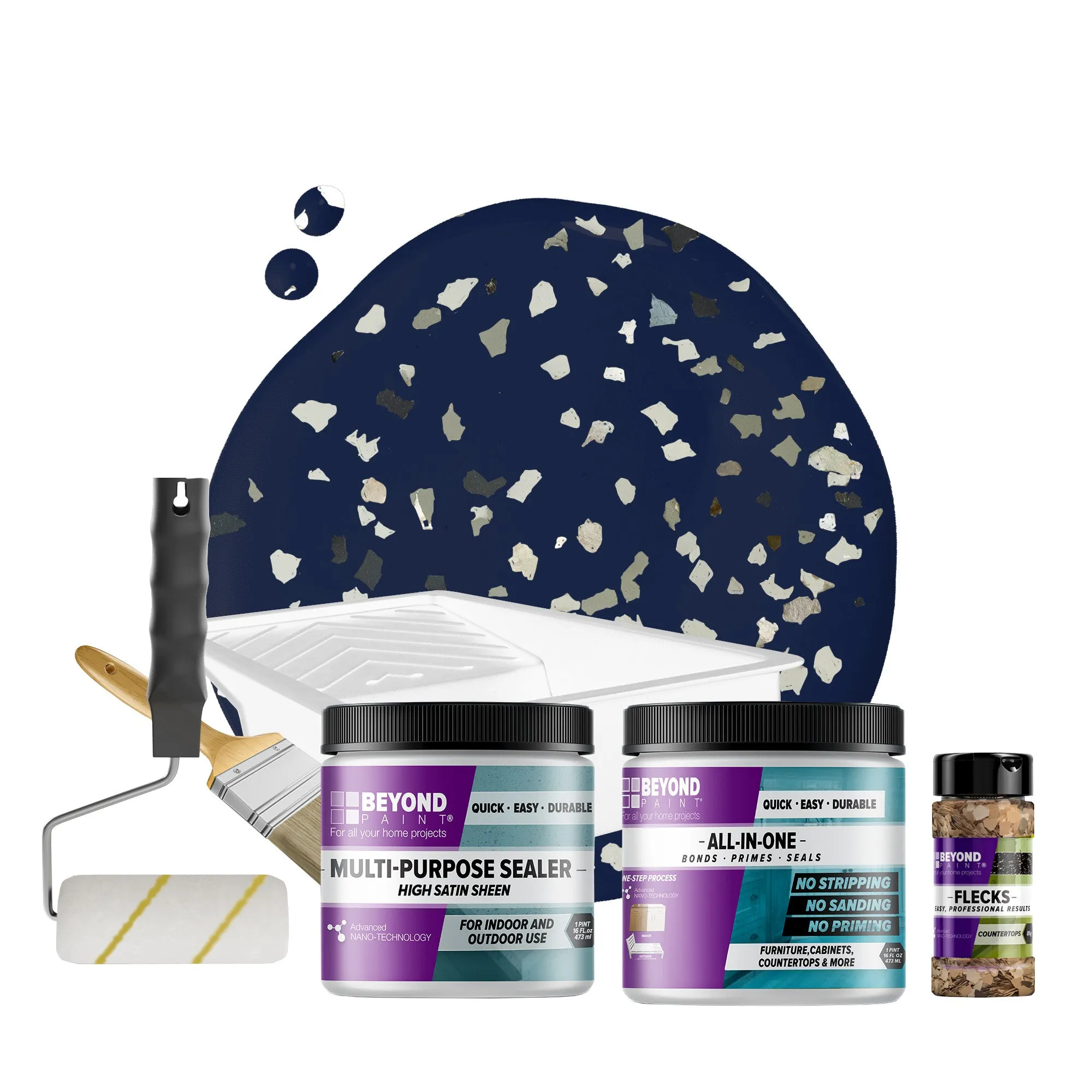 BEYOND PAINT® Smoked Gray Countertop Makeover Kit