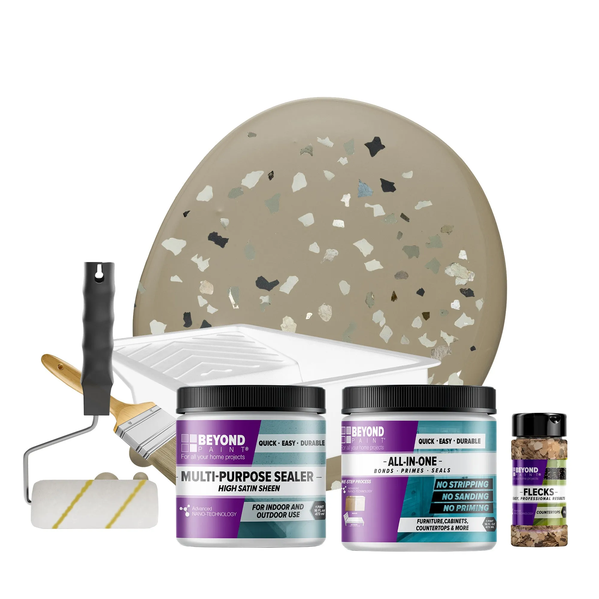 BEYOND PAINT® Smoked Gray Countertop Makeover Kit