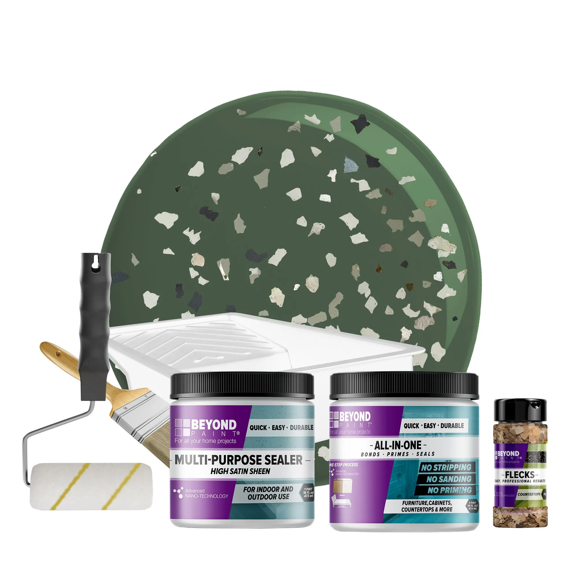 BEYOND PAINT® Smoked Gray Countertop Makeover Kit