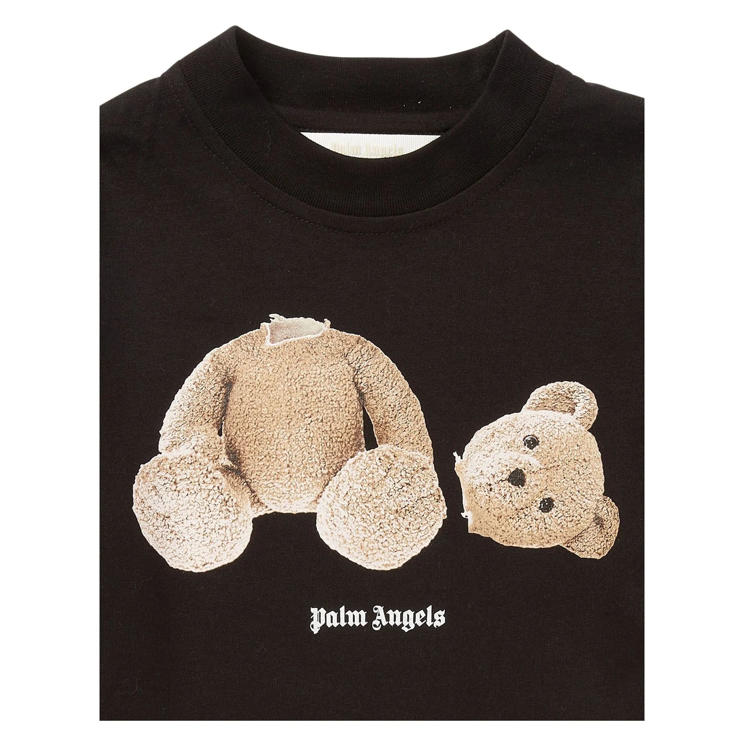 Black Cotton Bear T-Shirt