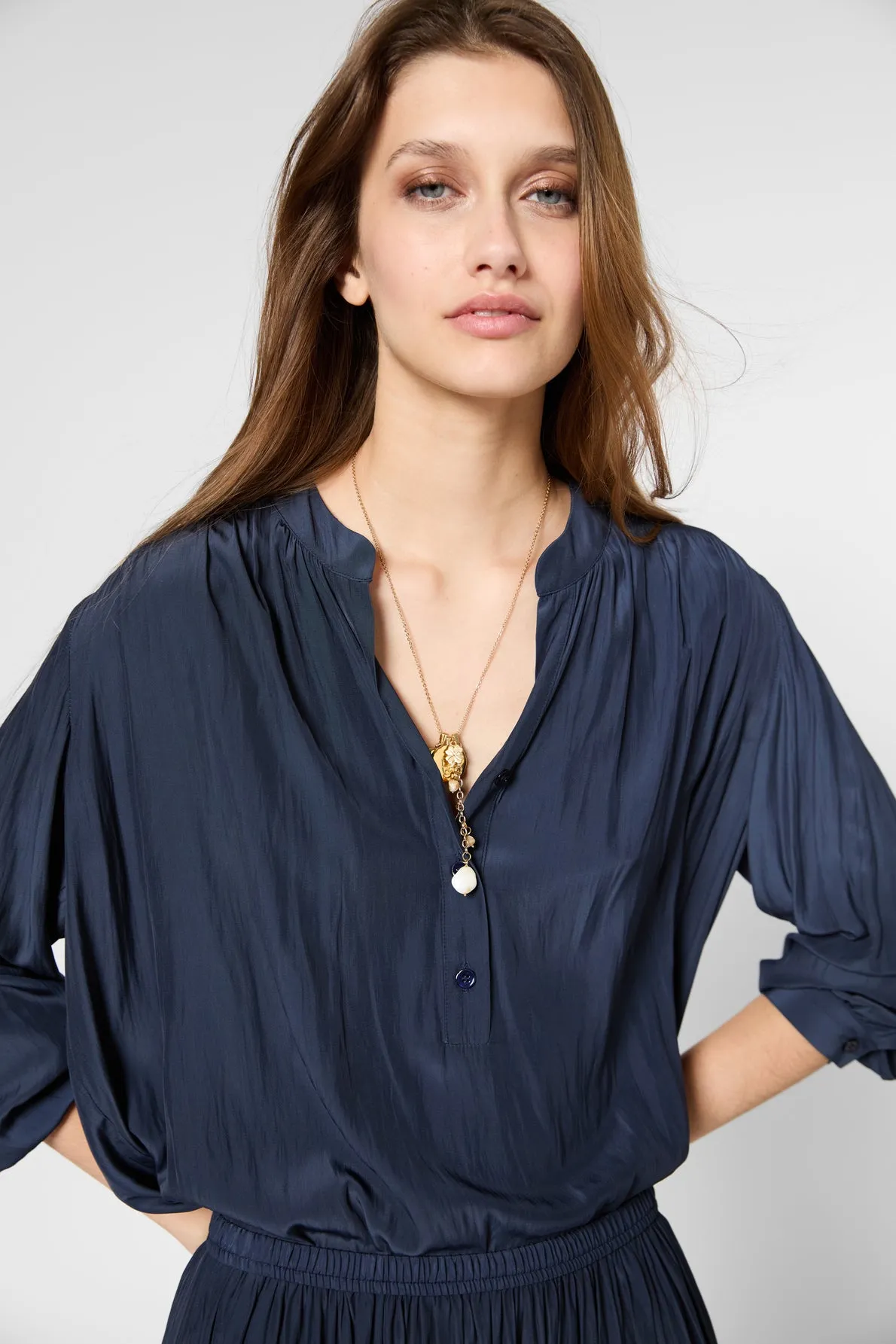 Blouse Urenka Dbc52b086 Navy