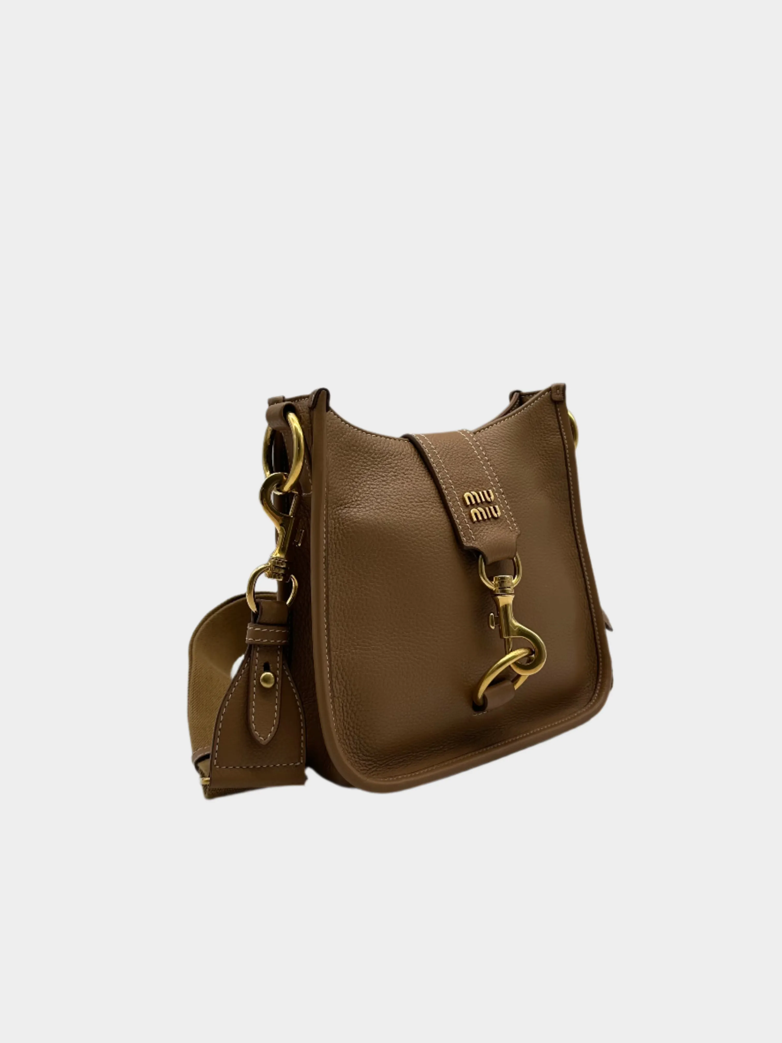 Borsa Con Gancio Oro E Tracolla Logata