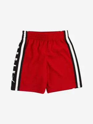 Boys Air Jordan HBR Basketball Shorts in Red