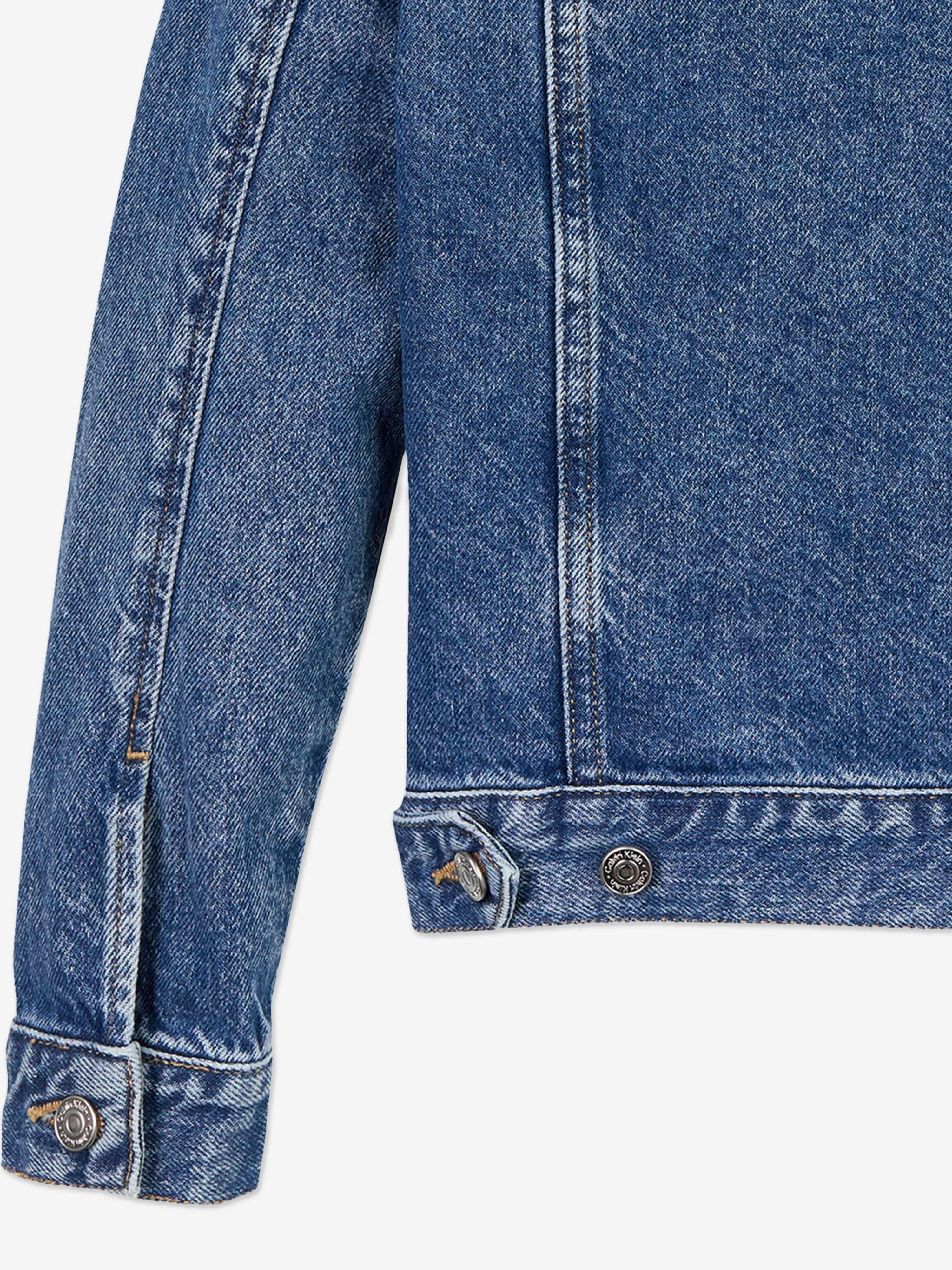 Boys Denim Trucker Jacket in Blue