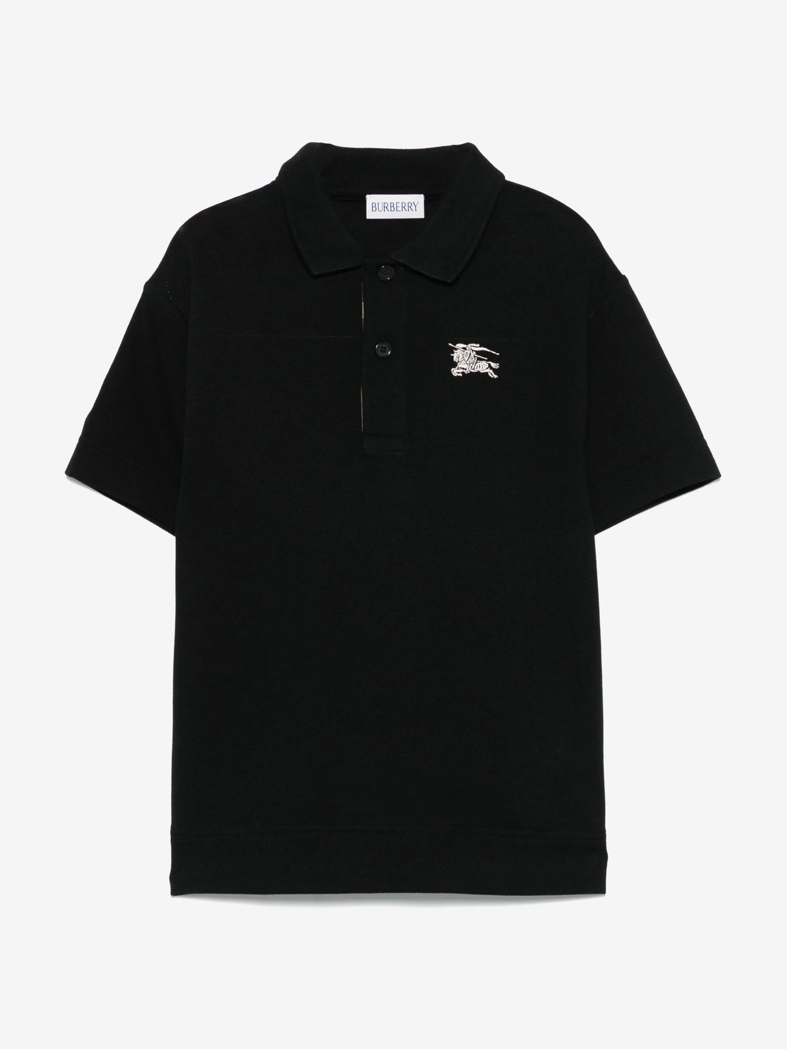 Boys Johane EKD Polo Shirt in Black