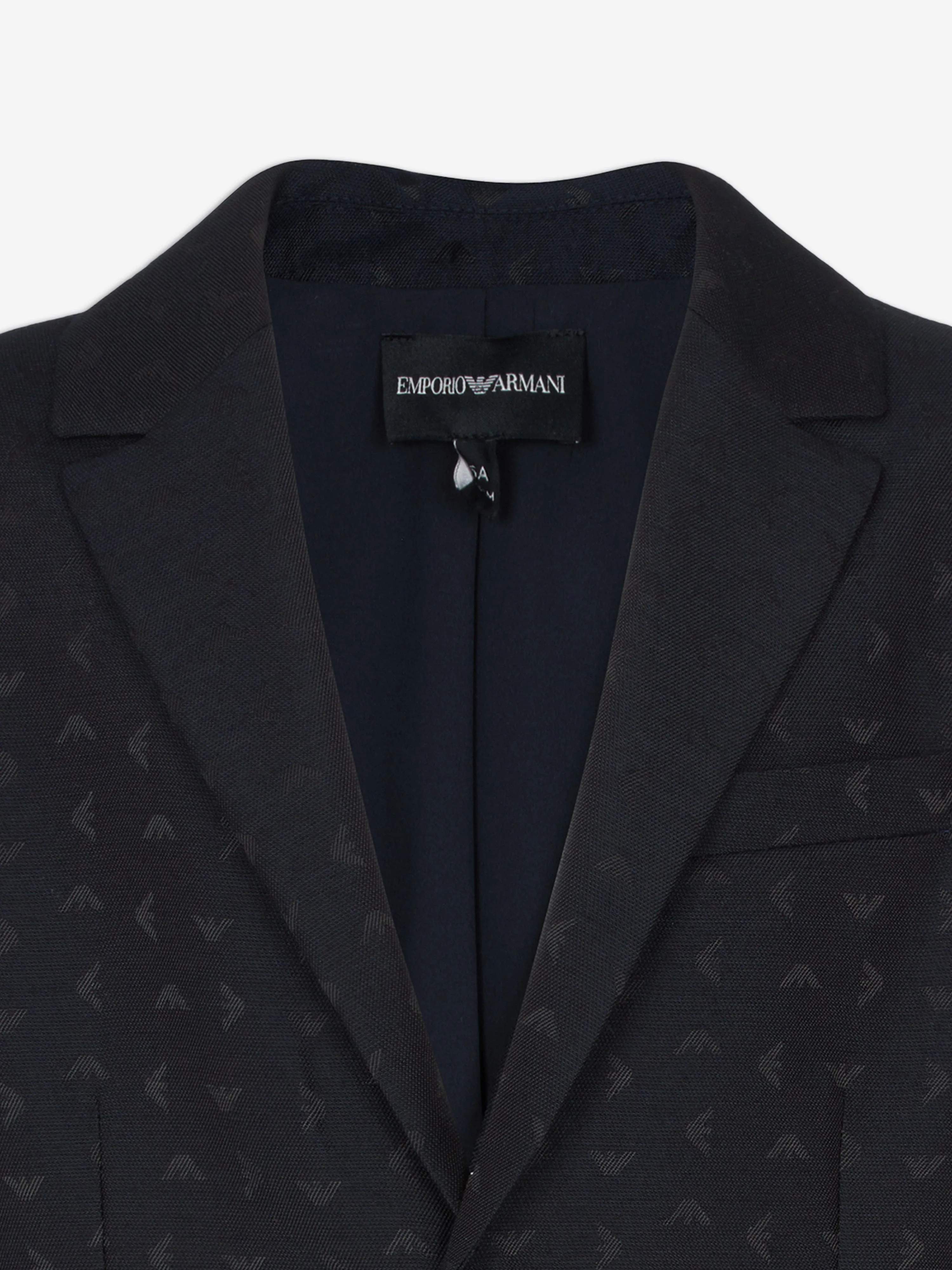 Boys Logo Blazer in Navy