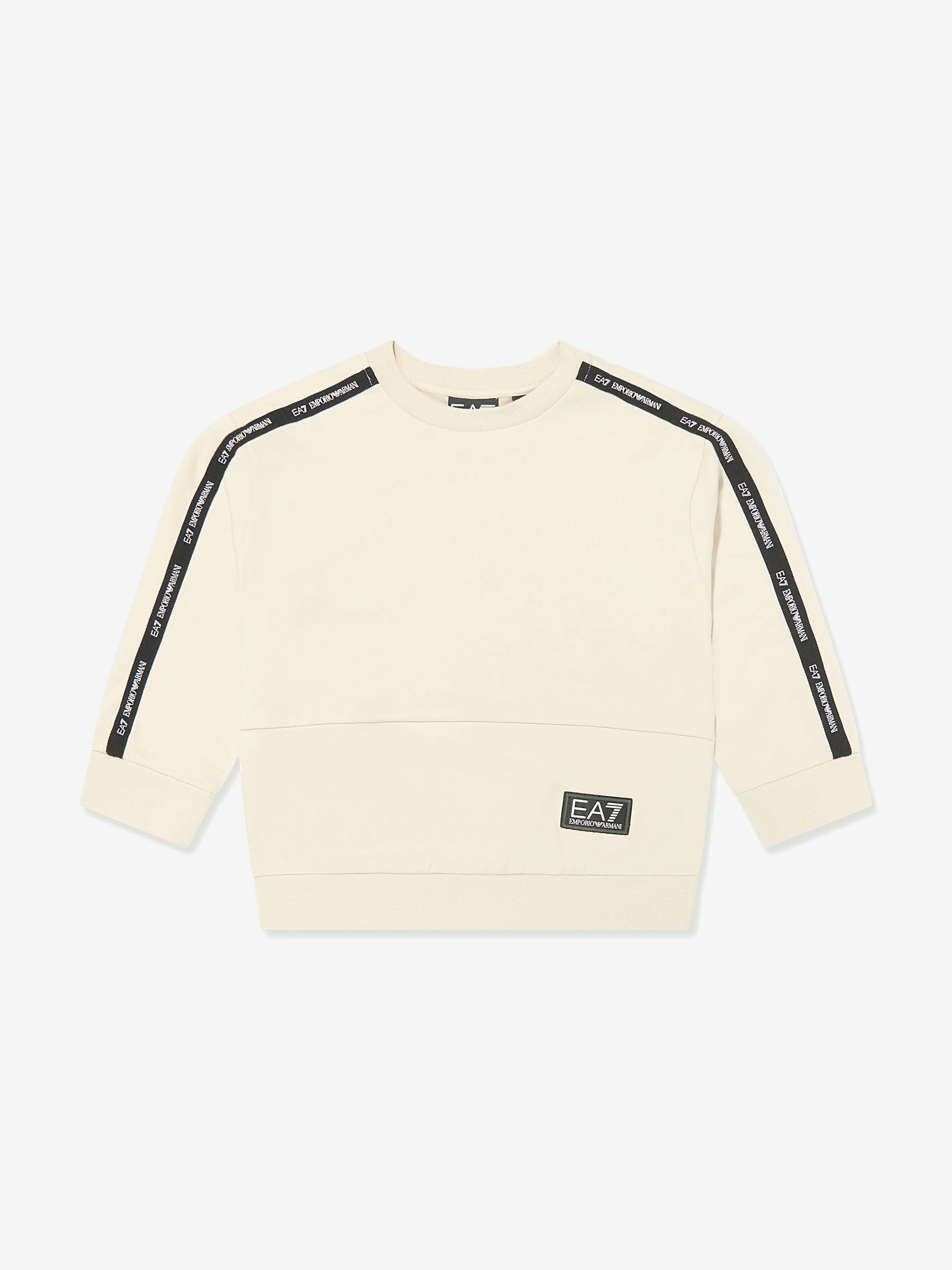 Boys Logo Sweatshirt in Ivory