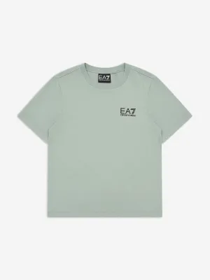 Boys Logo T-Shirt in Green