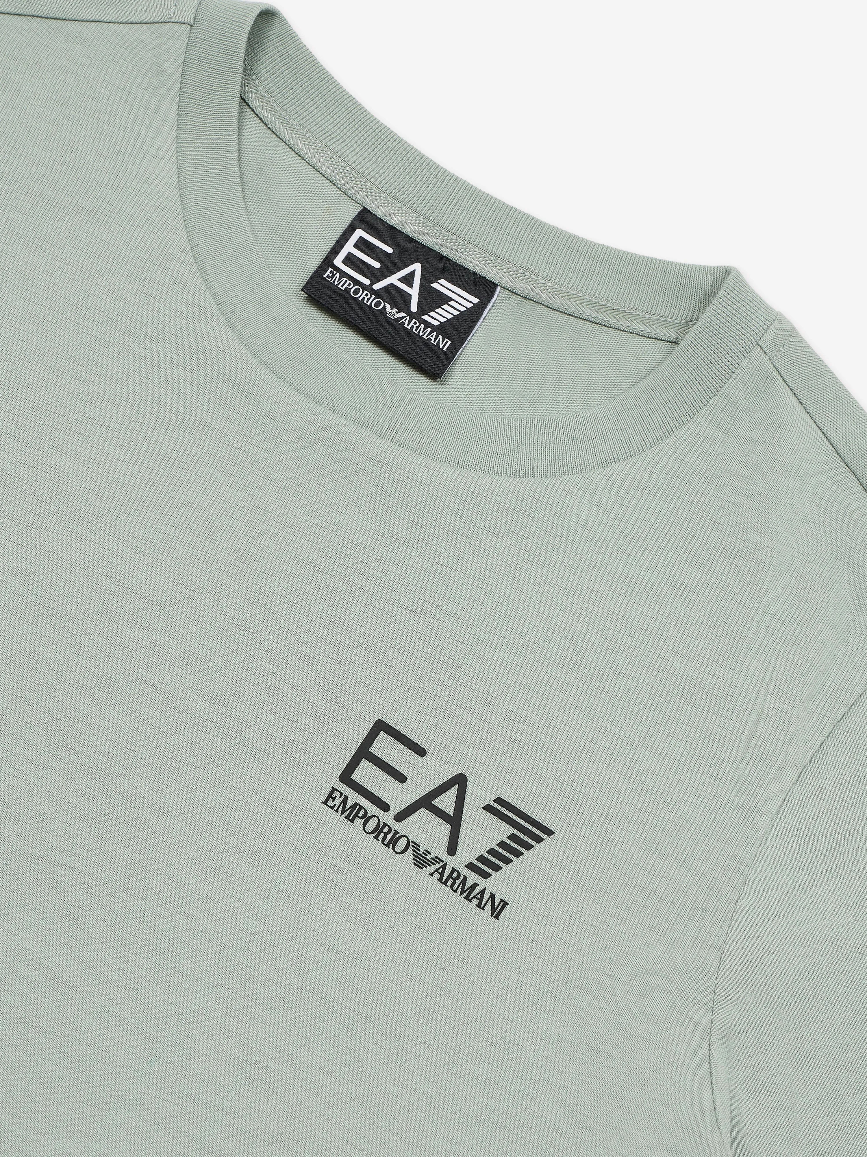 Boys Logo T-Shirt in Green