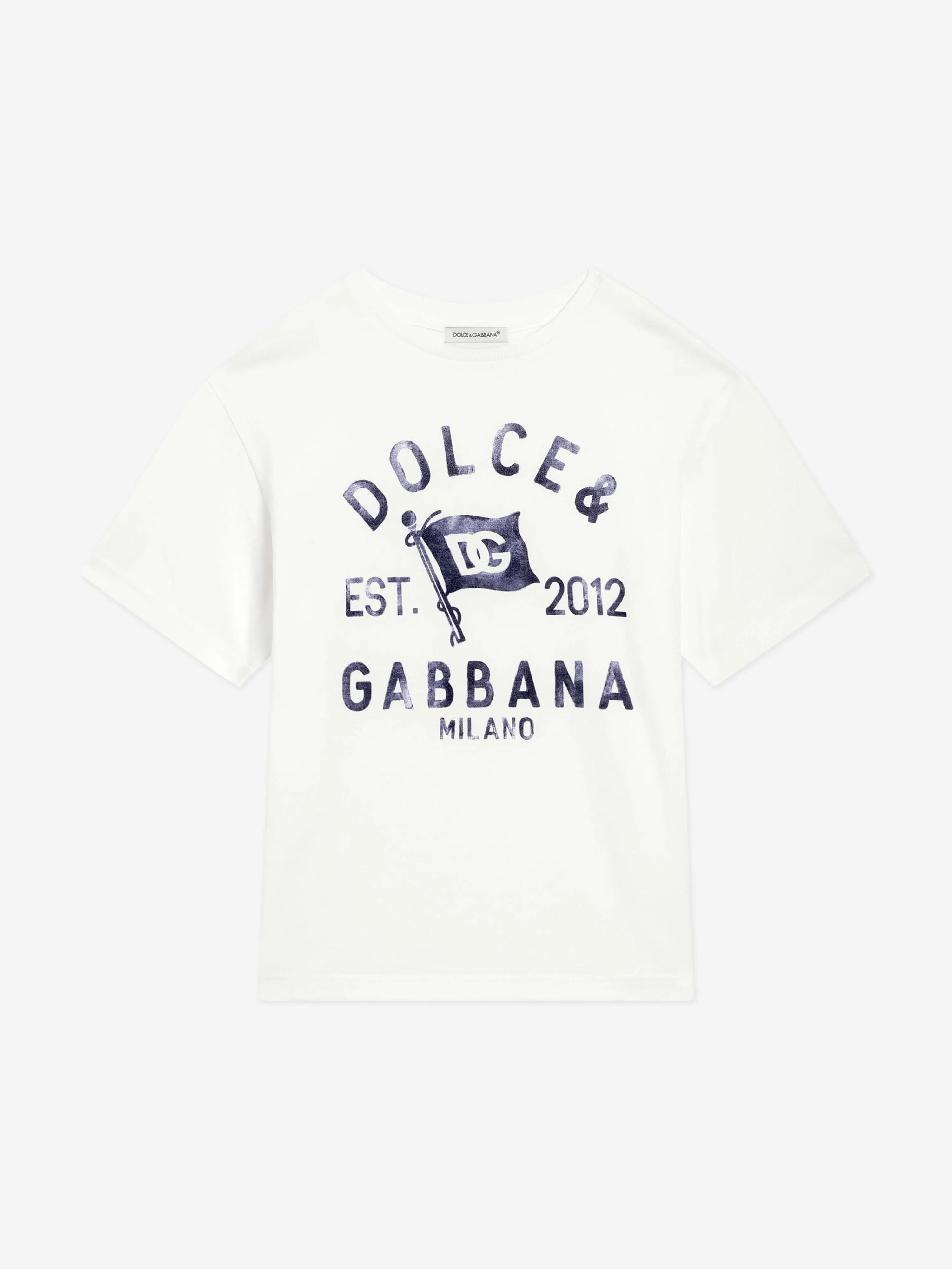 Boys Logo T-Shirt in White