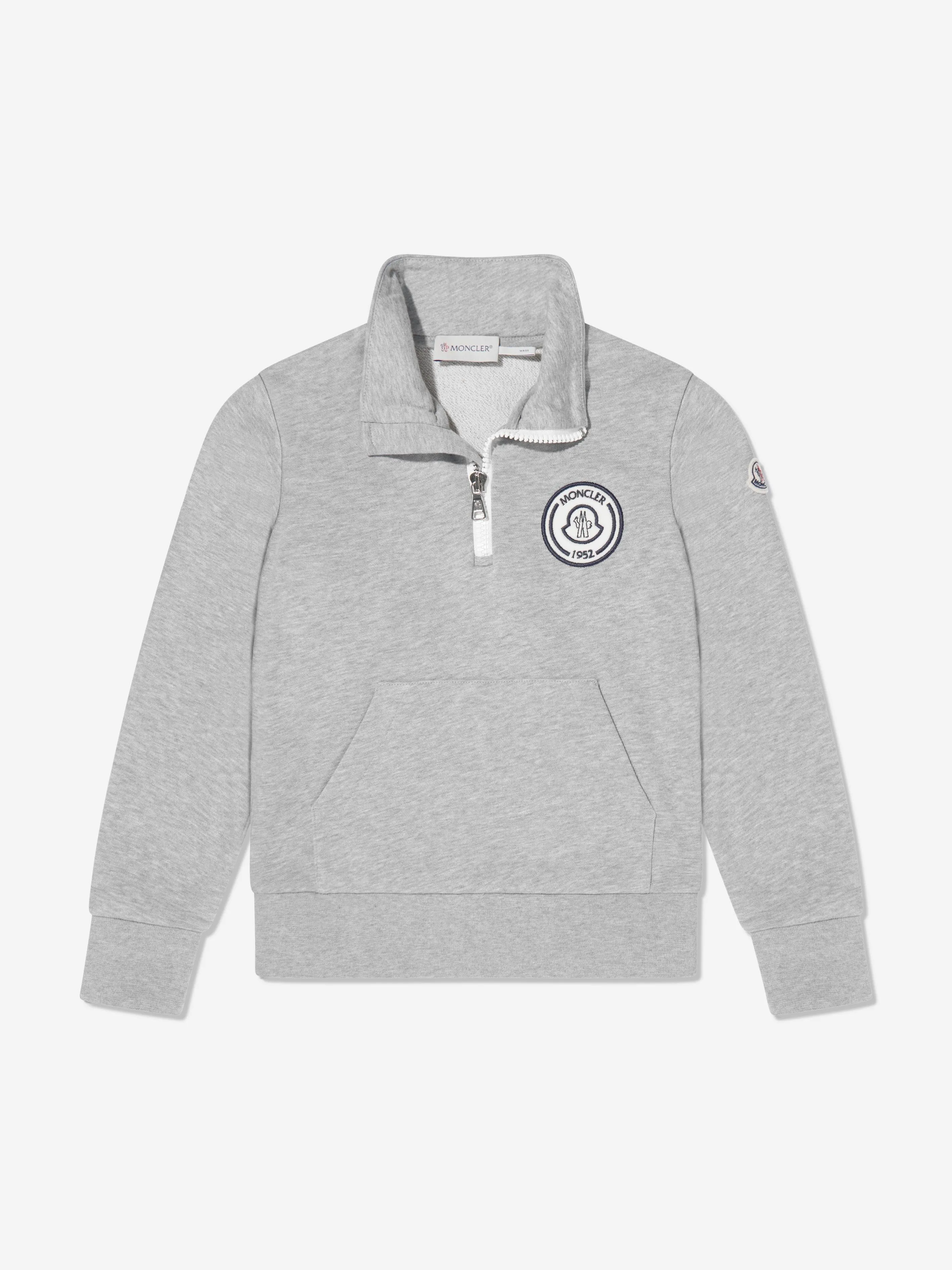 Boys Logo Tracksuit in Grey