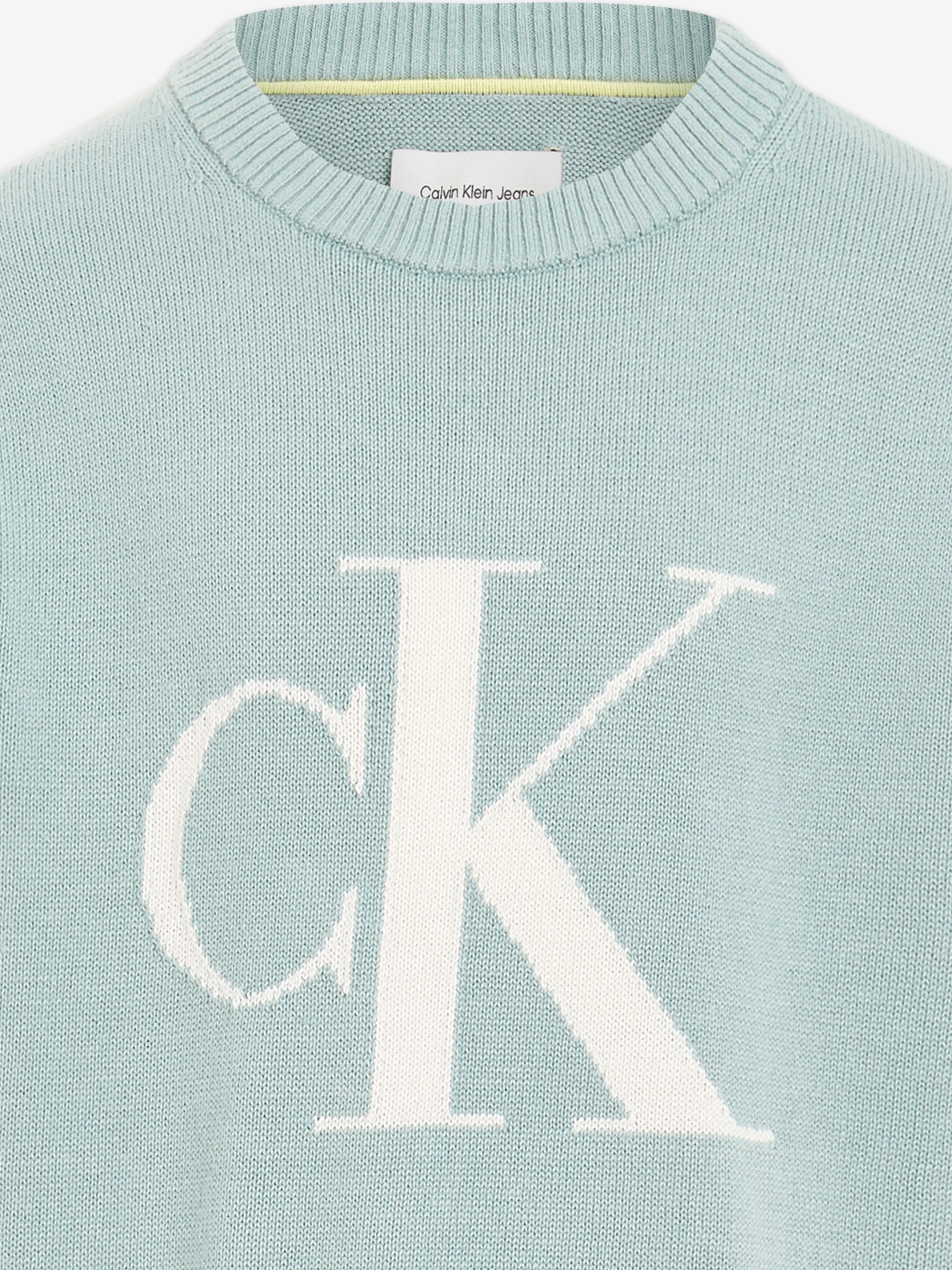 Boys Relaxed Towelling Shirt in Green