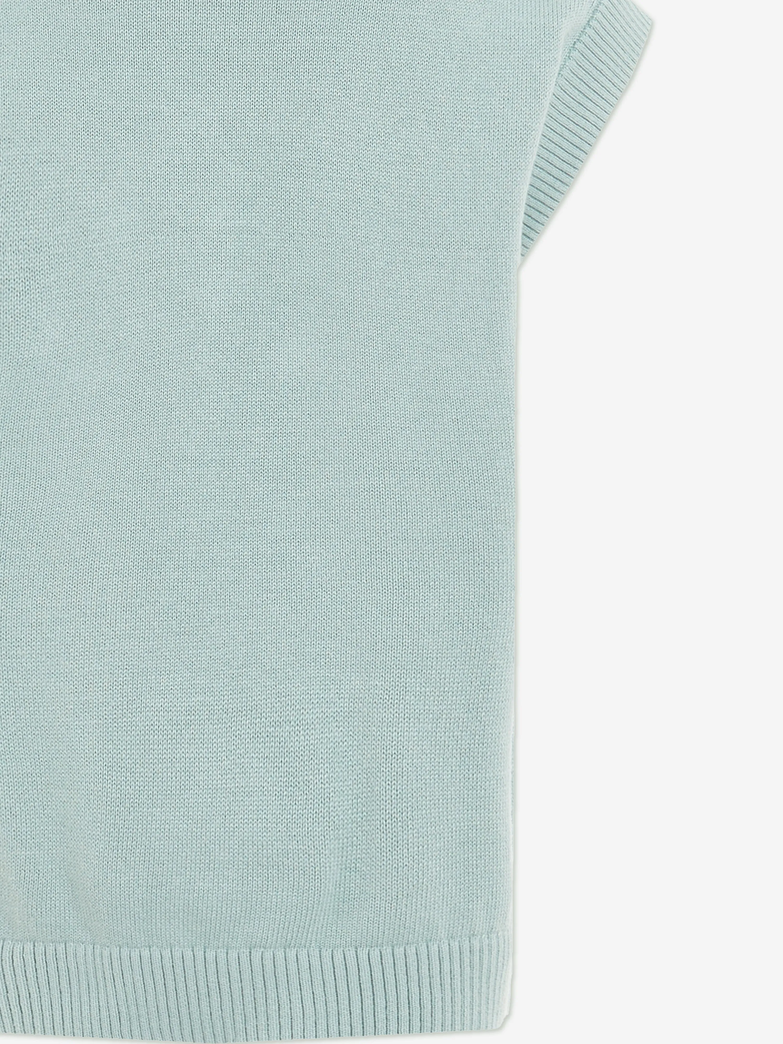 Boys Relaxed Towelling Shirt in Green