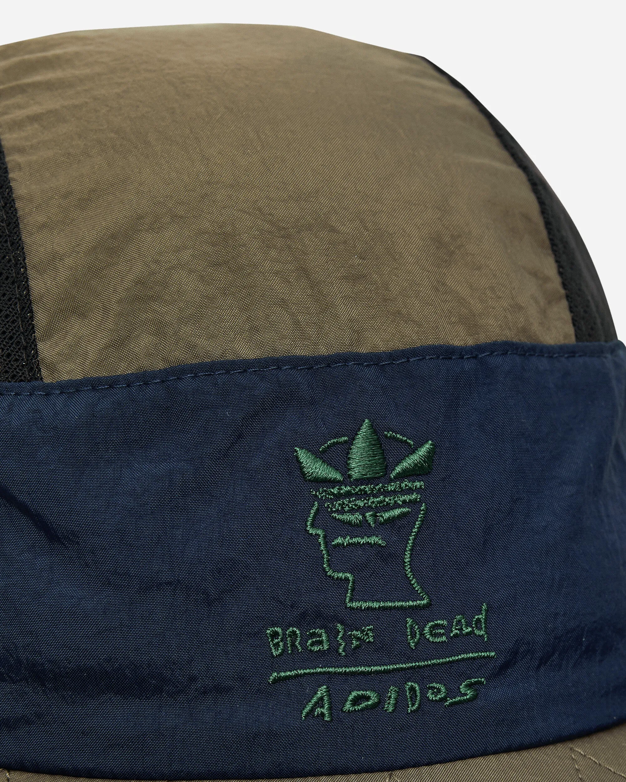 Brain Dead Cap Black / Collegiate Navy / Branch