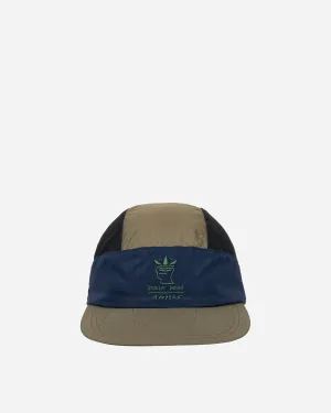 Brain Dead Cap Black / Collegiate Navy / Branch
