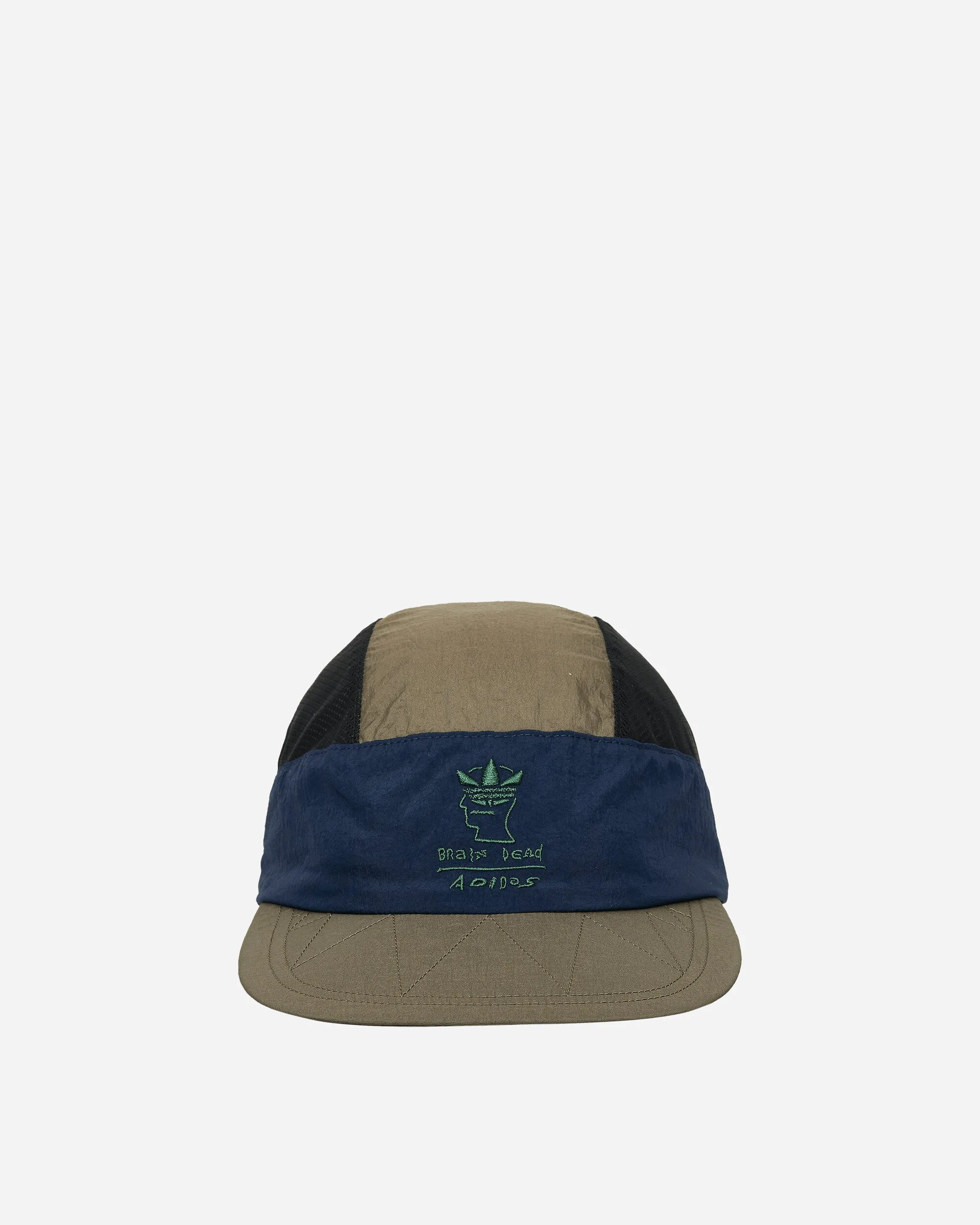 Brain Dead Cap Black / Collegiate Navy / Branch