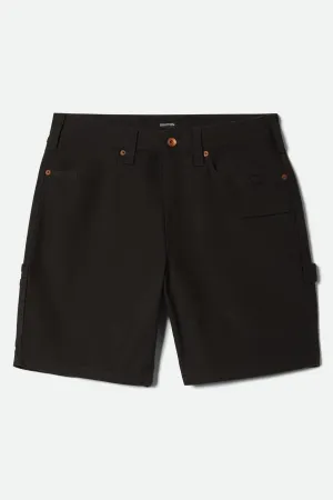 Builders Carpenter Baggy Short - Washed Black