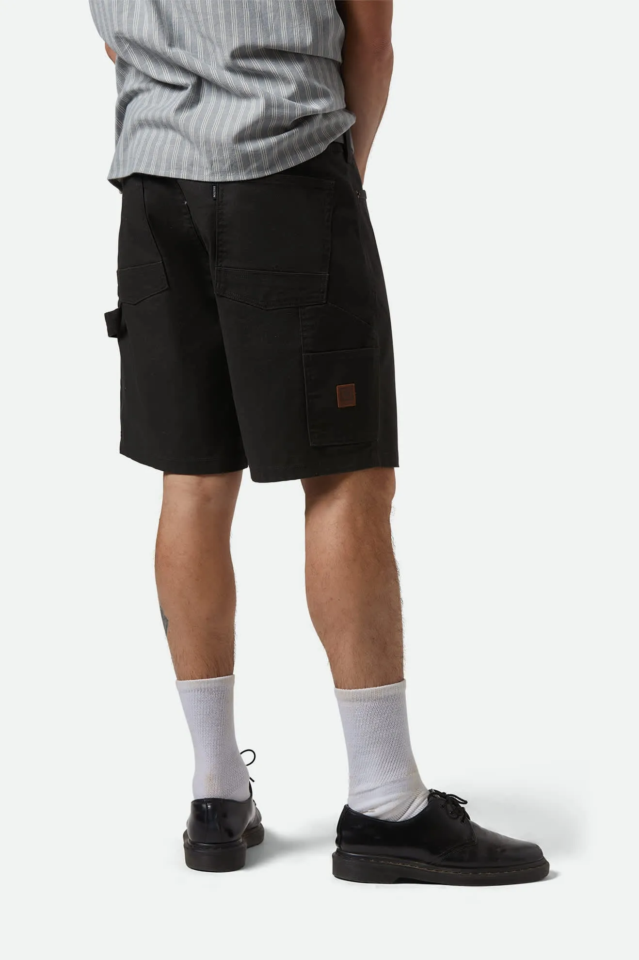Builders Carpenter Baggy Short - Washed Black
