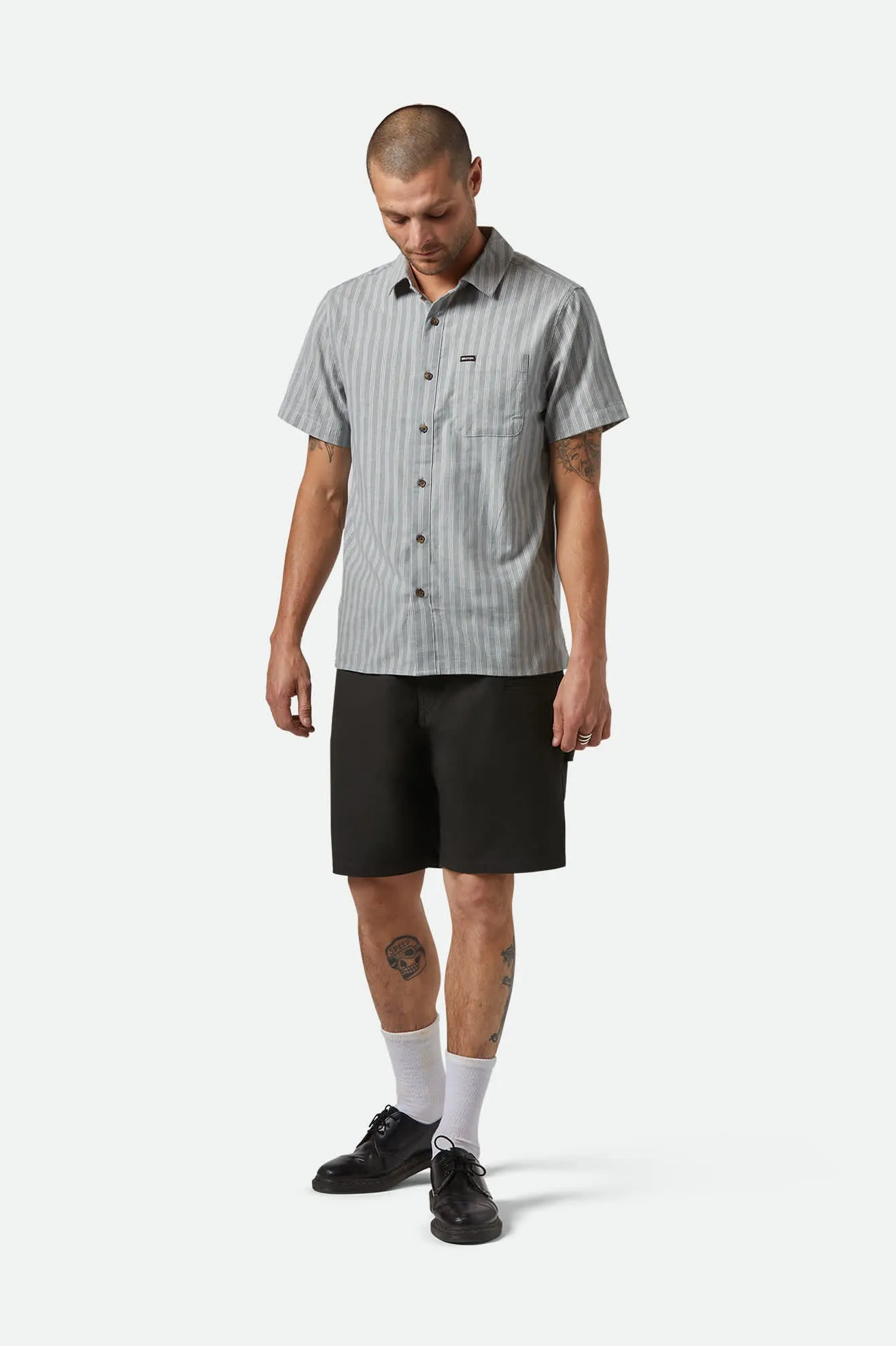 Builders Carpenter Baggy Short - Washed Black