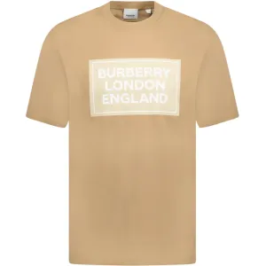 Burberry Beige Logo T-Shirt