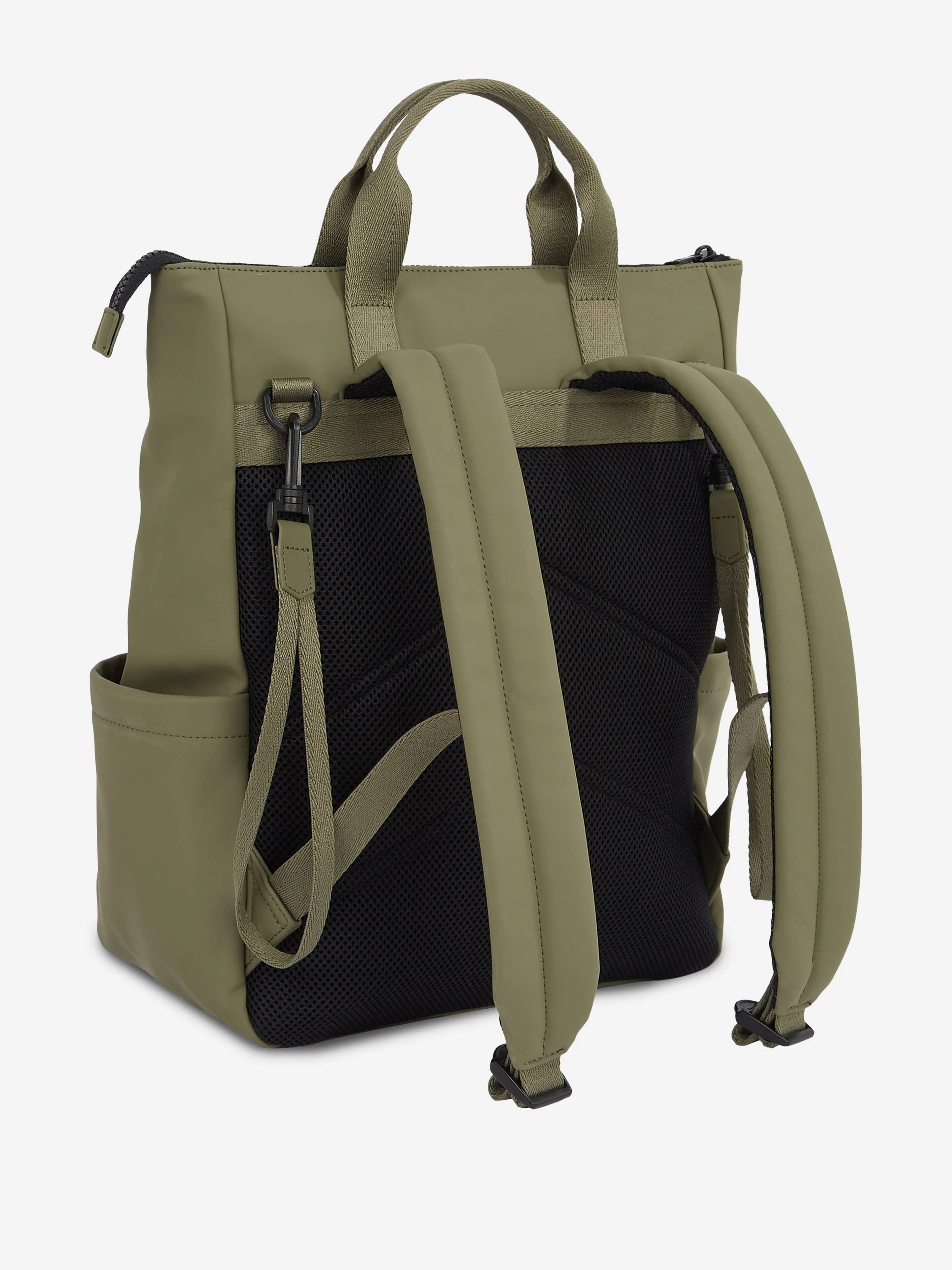 Calvin Klein Baby Rubber Changing Backpack in Green (41cm)