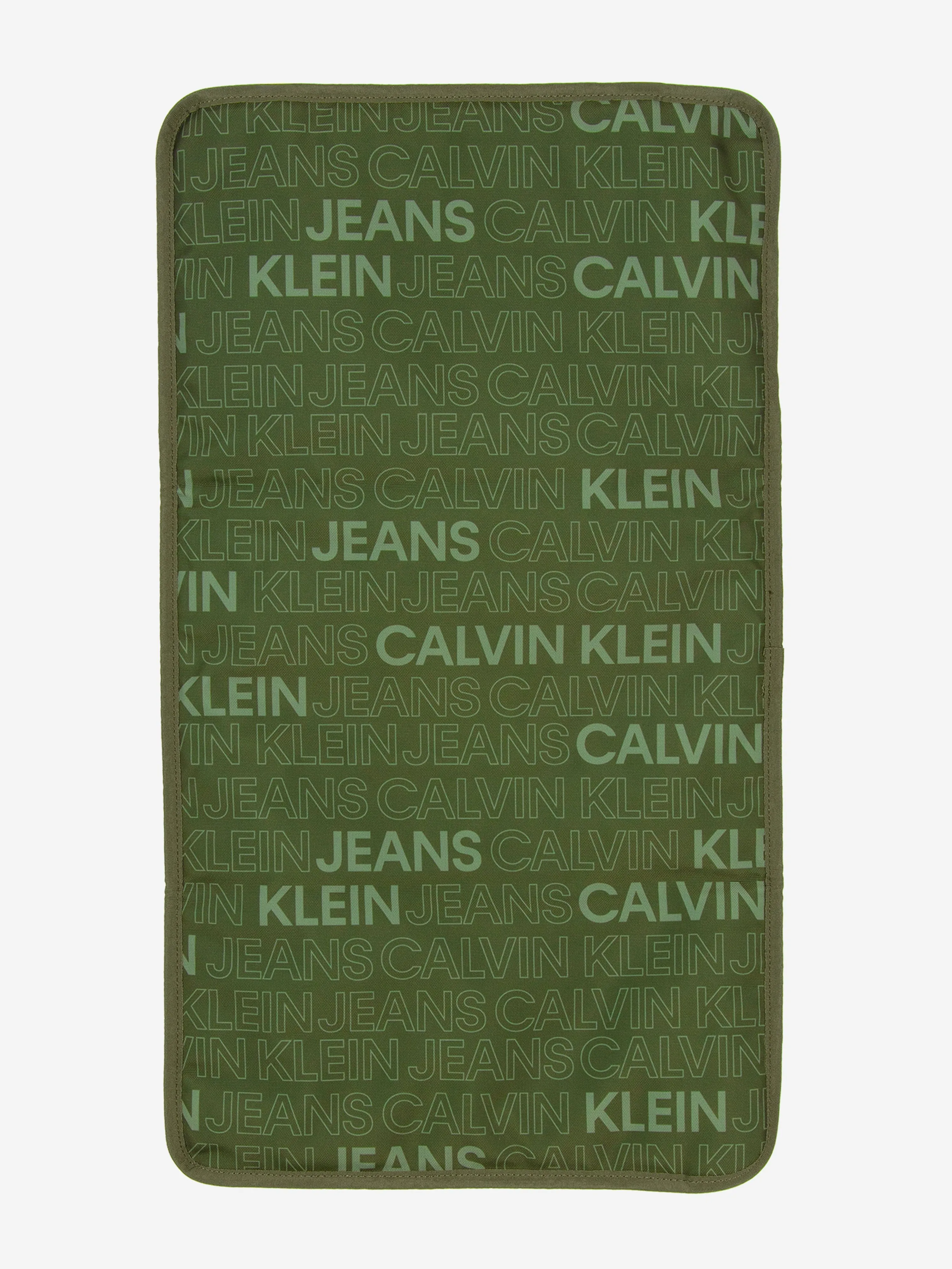 Calvin Klein Baby Rubber Changing Backpack in Green (41cm)