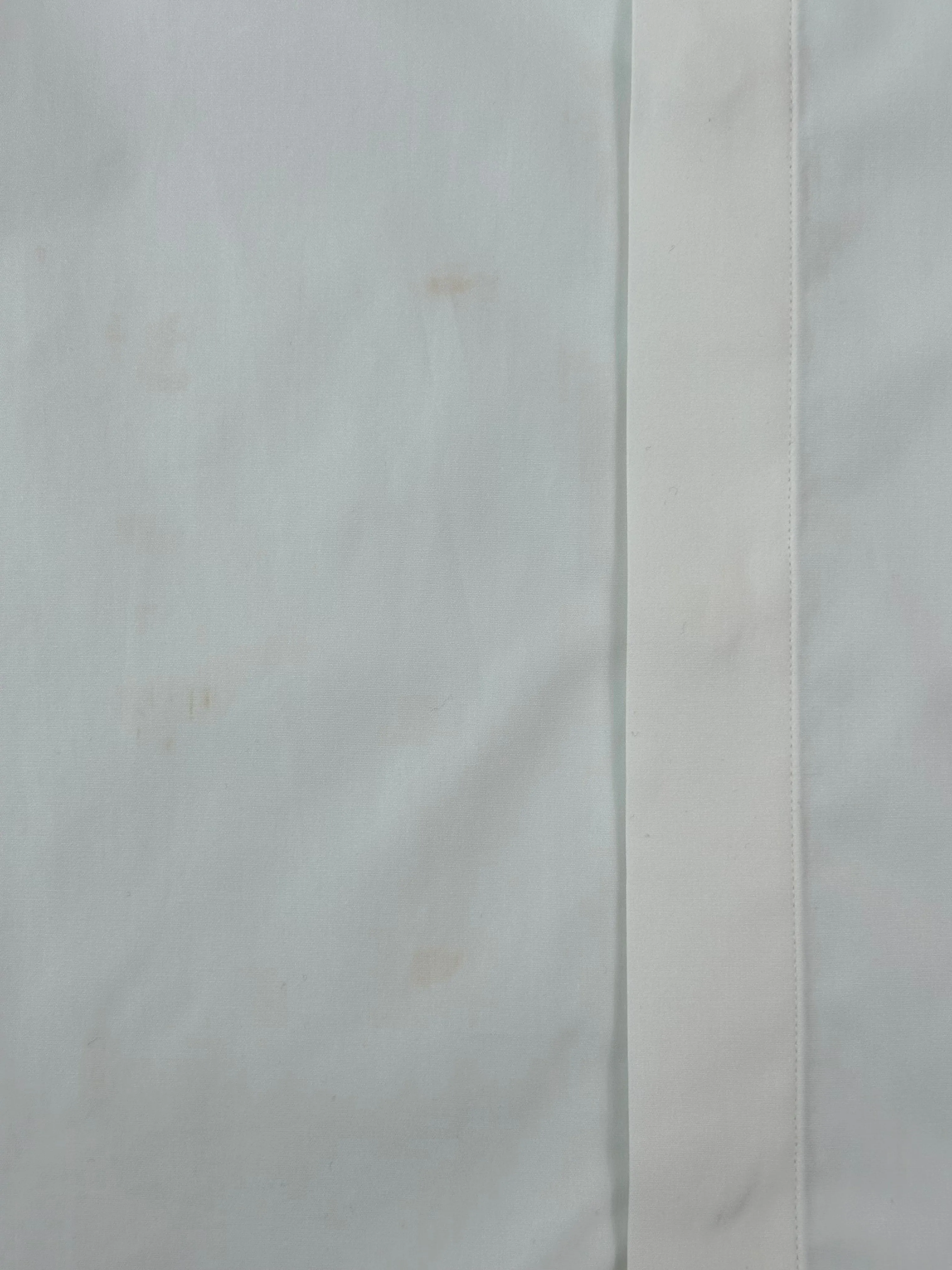 Camicia Bianca Con Colletto A Punta E Dettaglio In Metallo