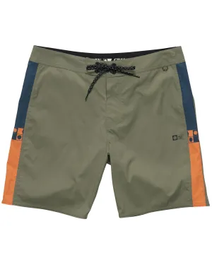 Channel Apex  Boardshort - Dark Olive